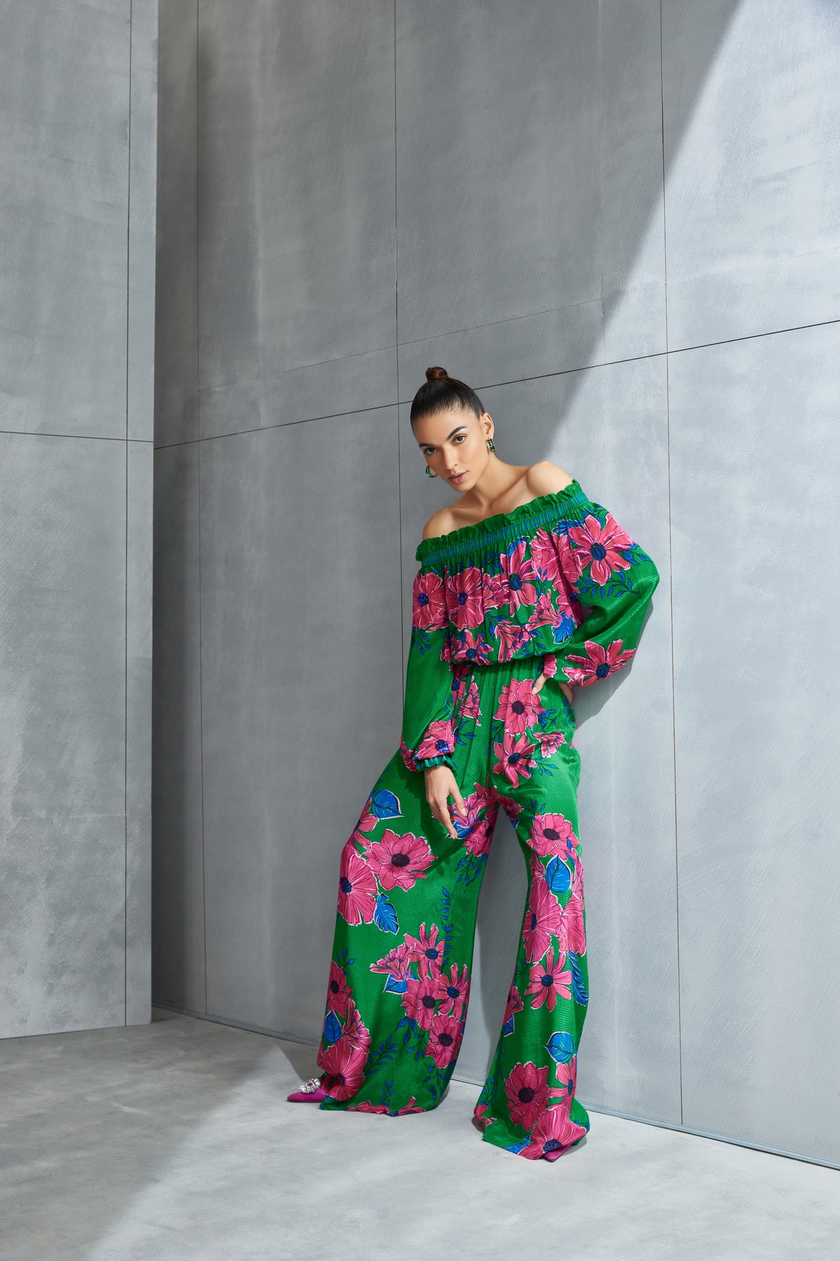 Zinnia Off Shoulder Jumpsuit
