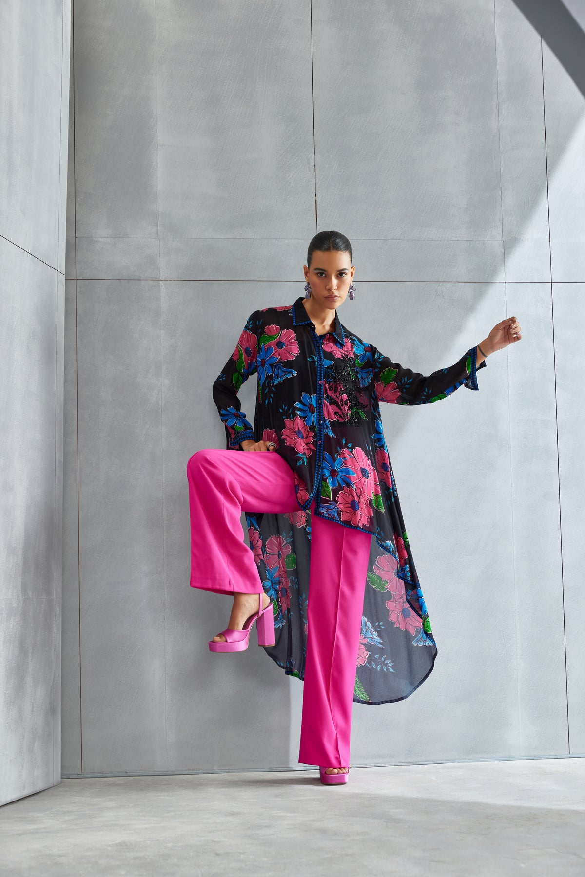 Zinnia Long Back Tunic