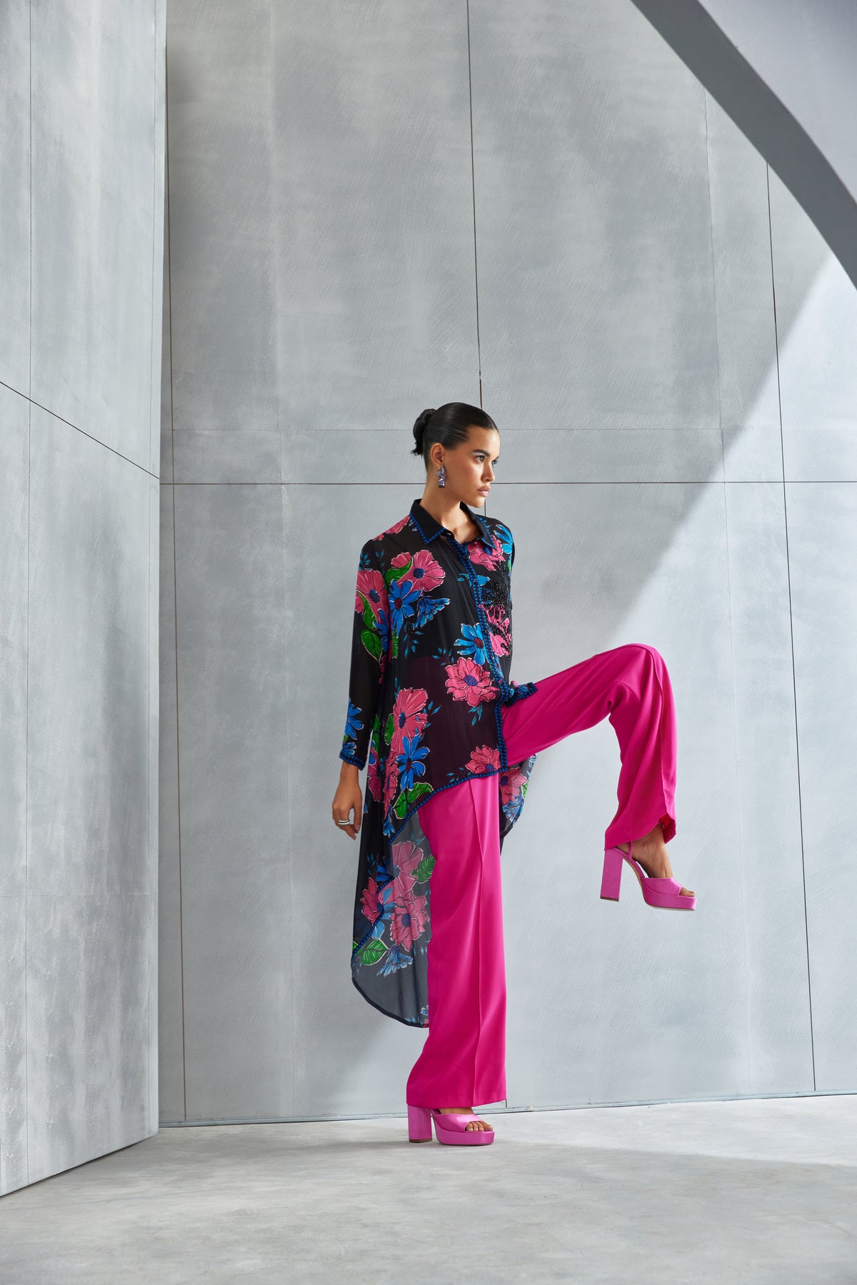 Zinnia Long Back Tunic