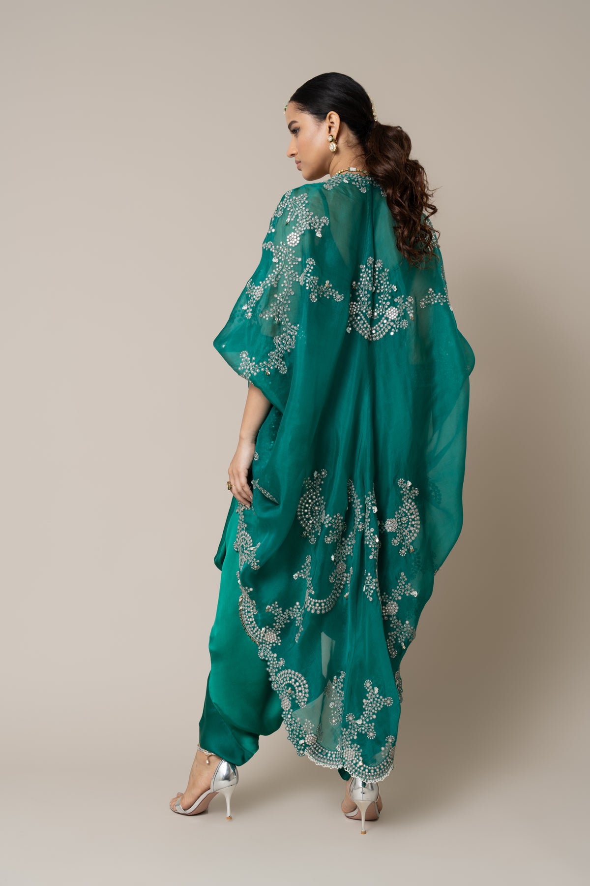 Sea Green Jumpsuit Set