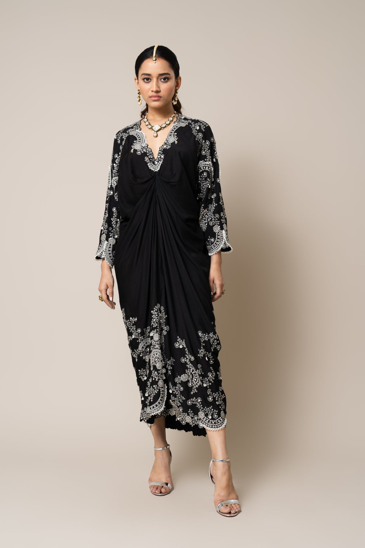 Black Kaftan Dress