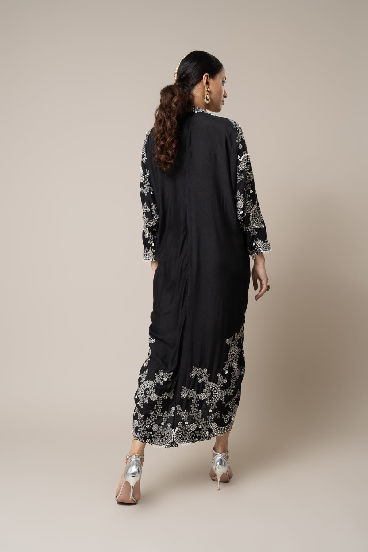 Black Kaftan Dress