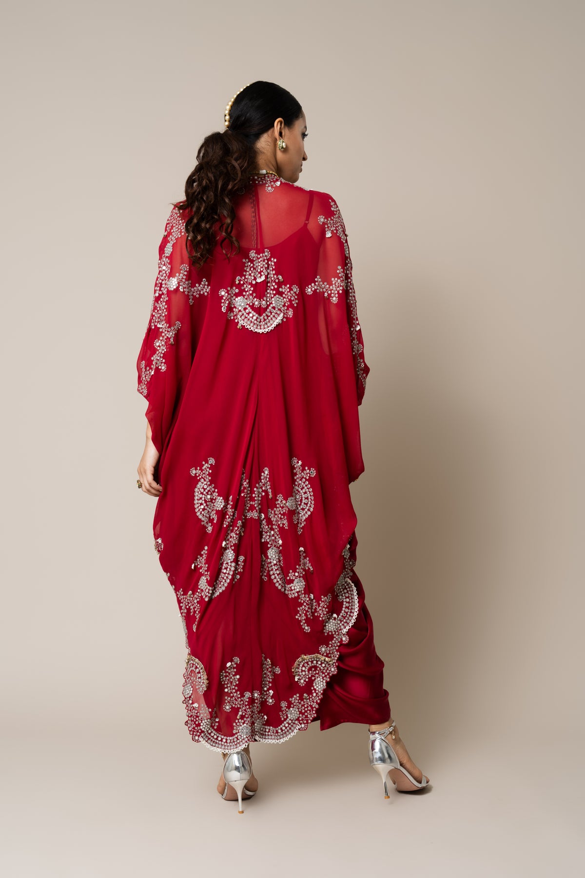 Burgundy Dress Set