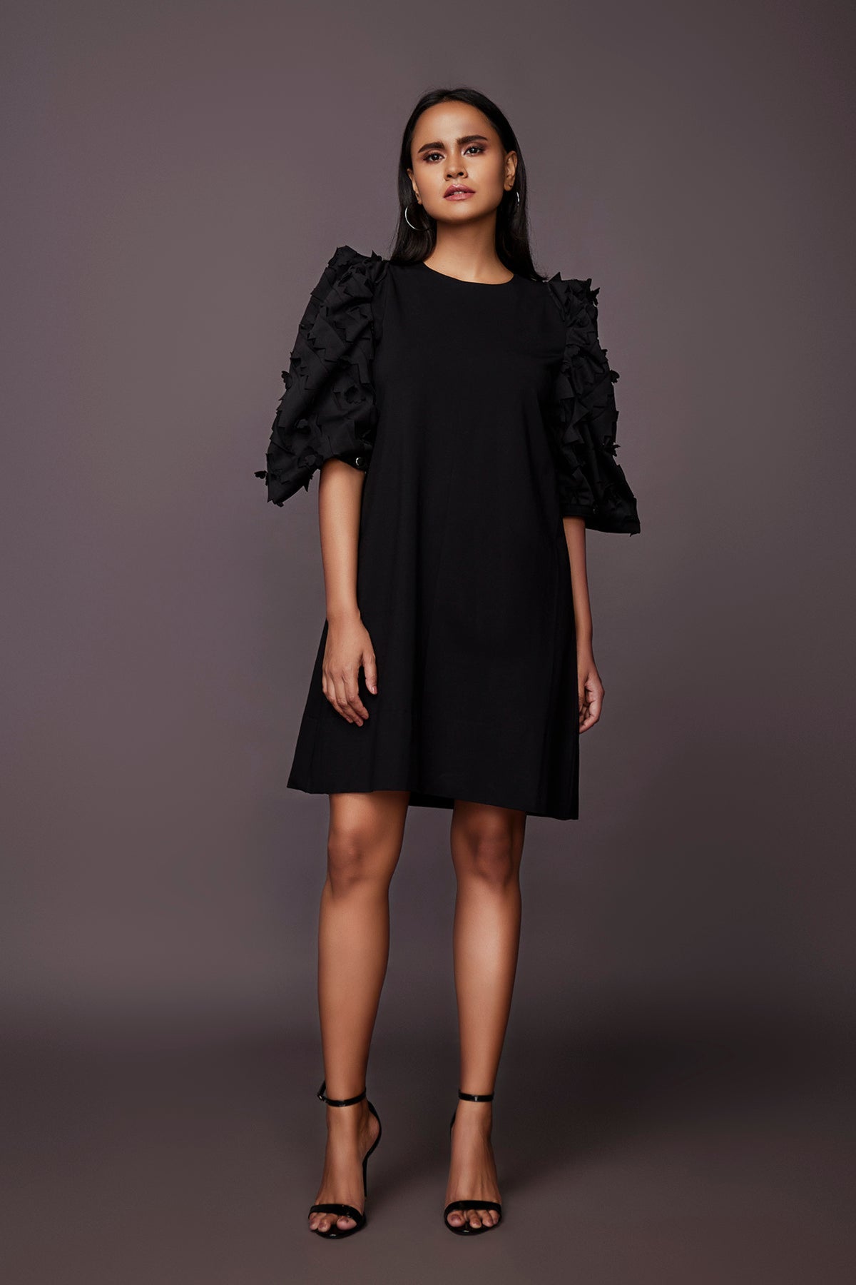 Shift Cutwork Dress