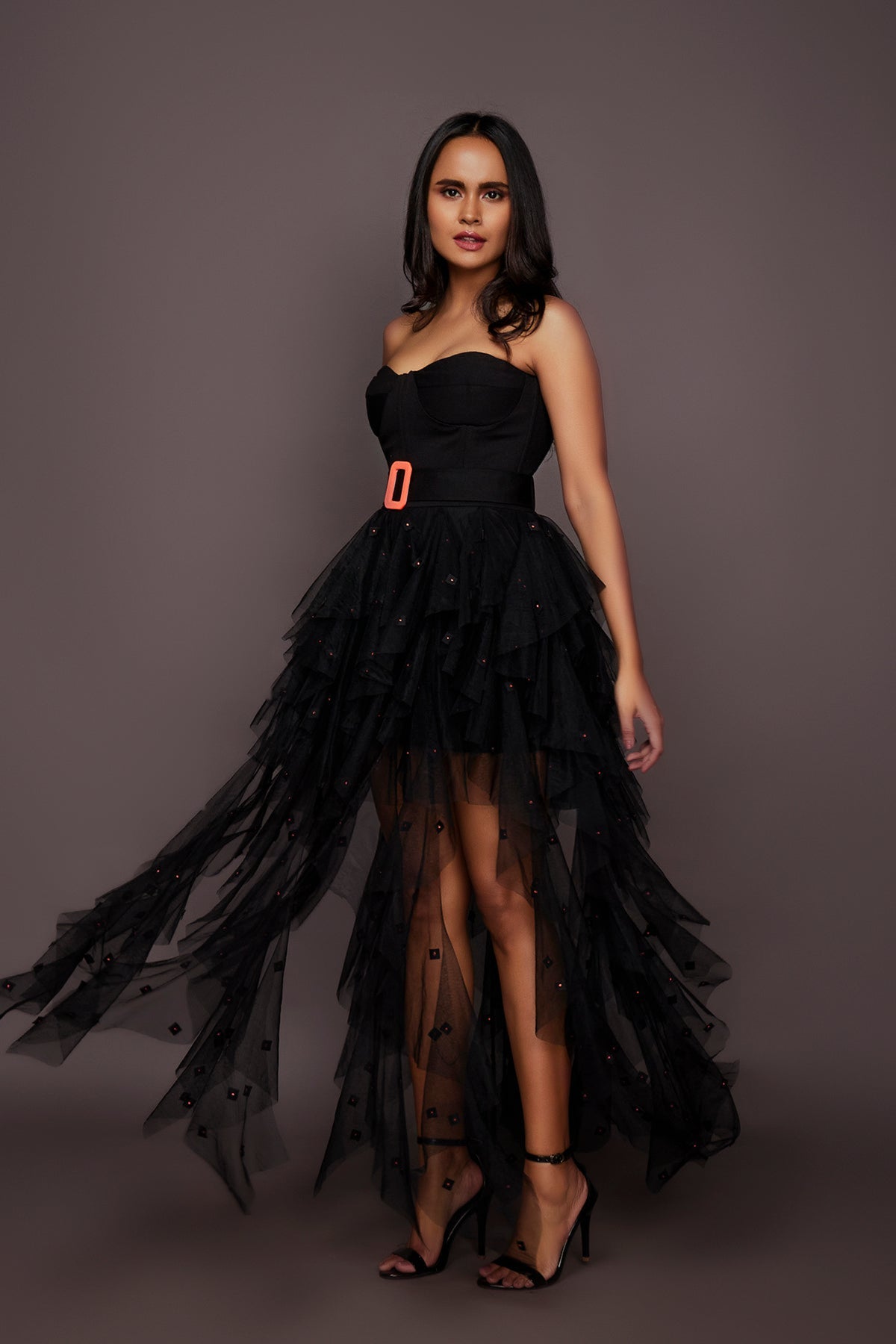 Ruffled Cutwork Co-ord Set