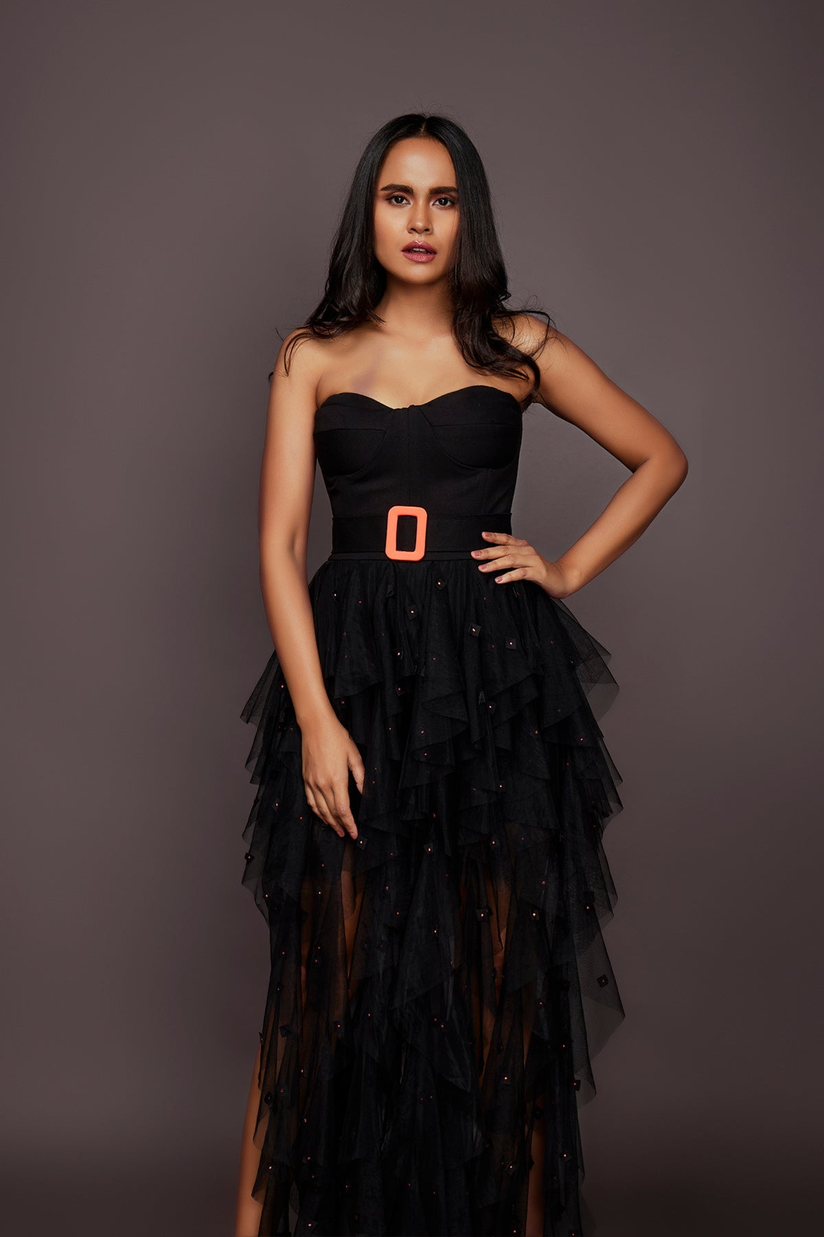 Ruffled Cutwork Co-ord Set