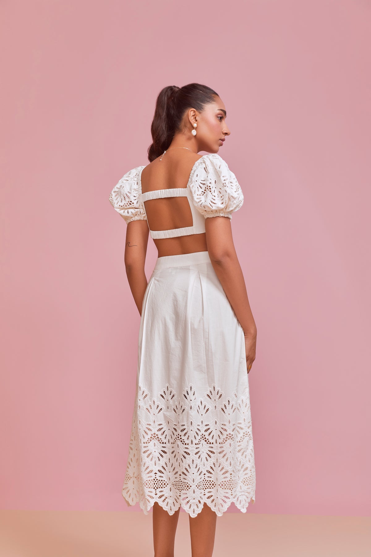Zoe Set in White