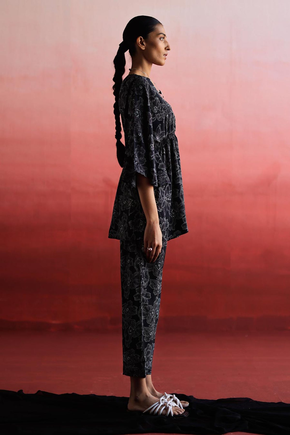 Gen Smocking Top &amp; Pant Co-ord Set