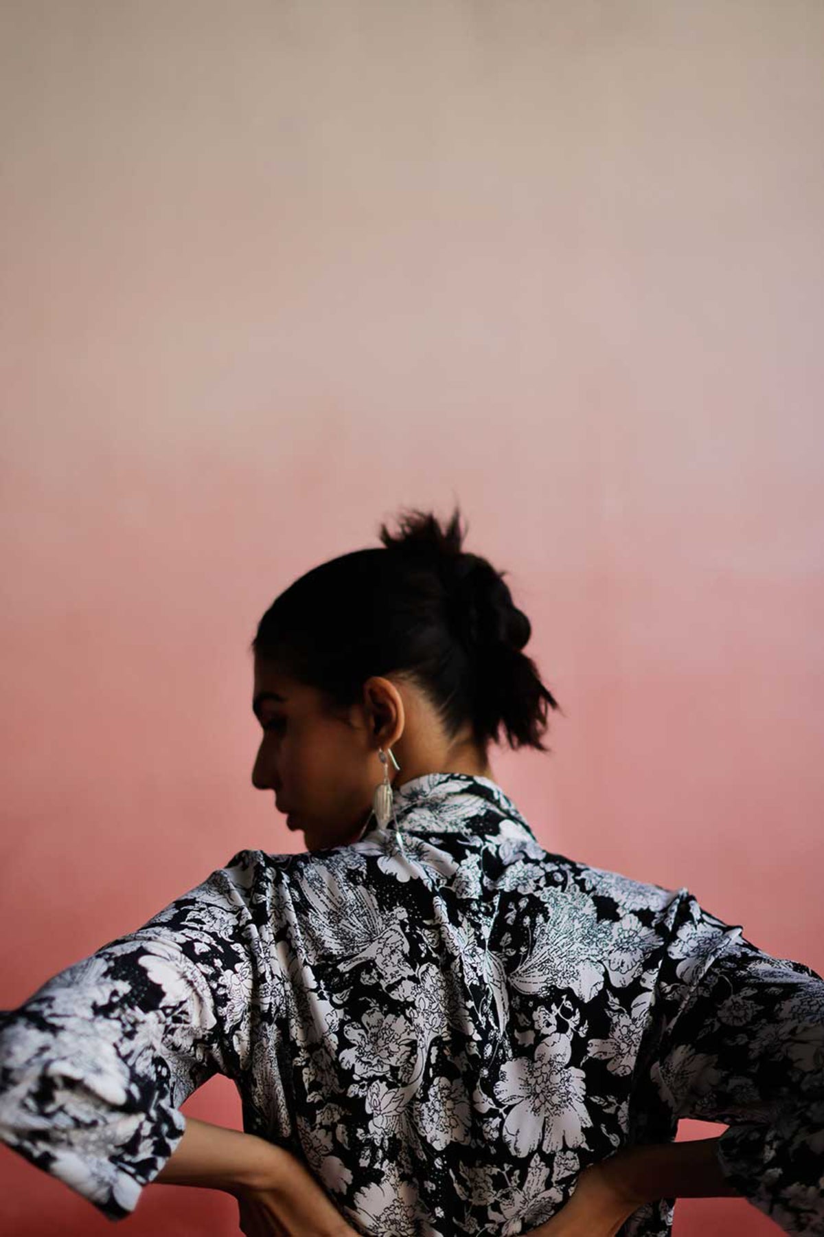 Qian Low Back Shirt &amp; Pant Co-ord Set