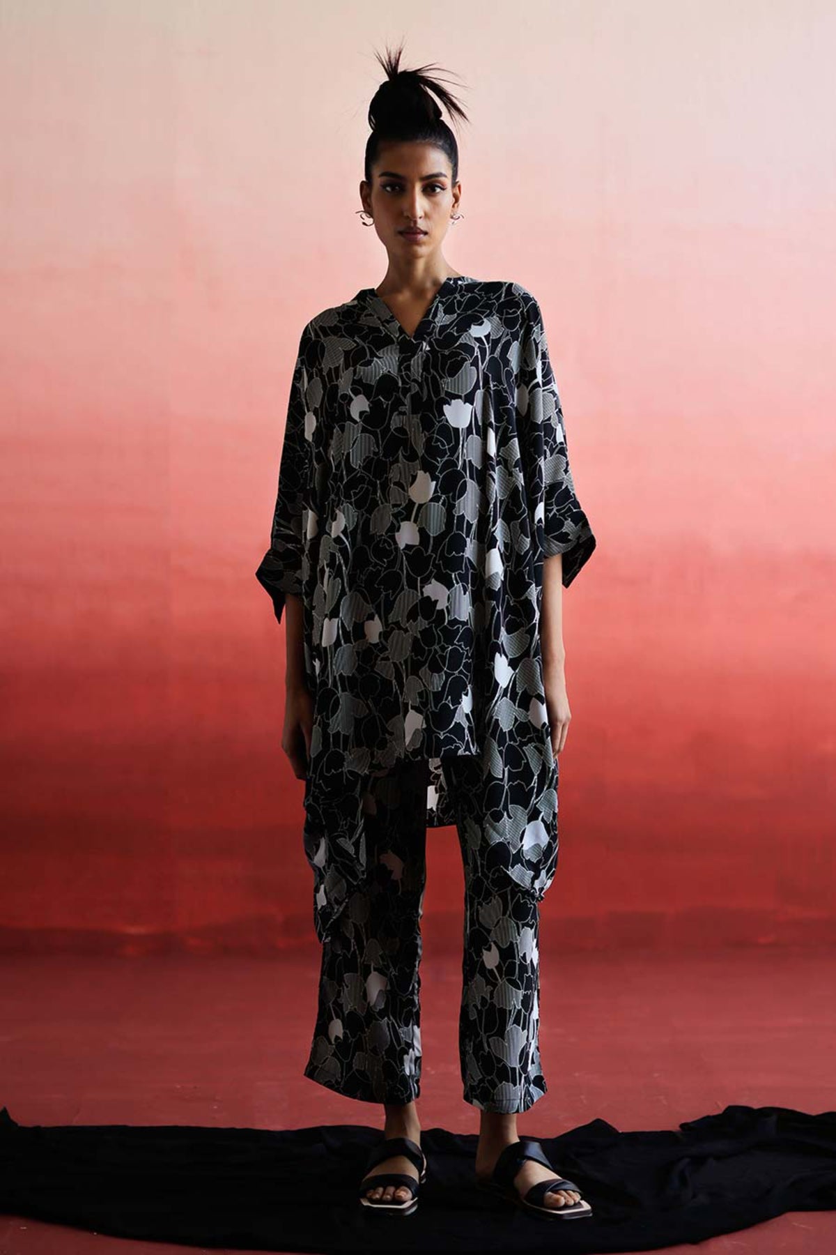Marsh Short Kaftan Set