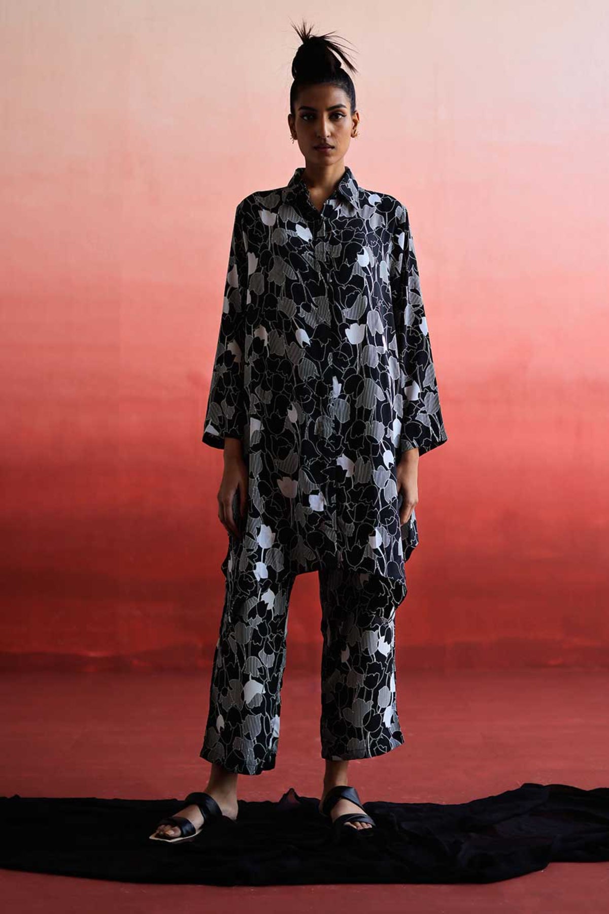 Marsh Low Back Shirt &amp; Pant Co-ord Set