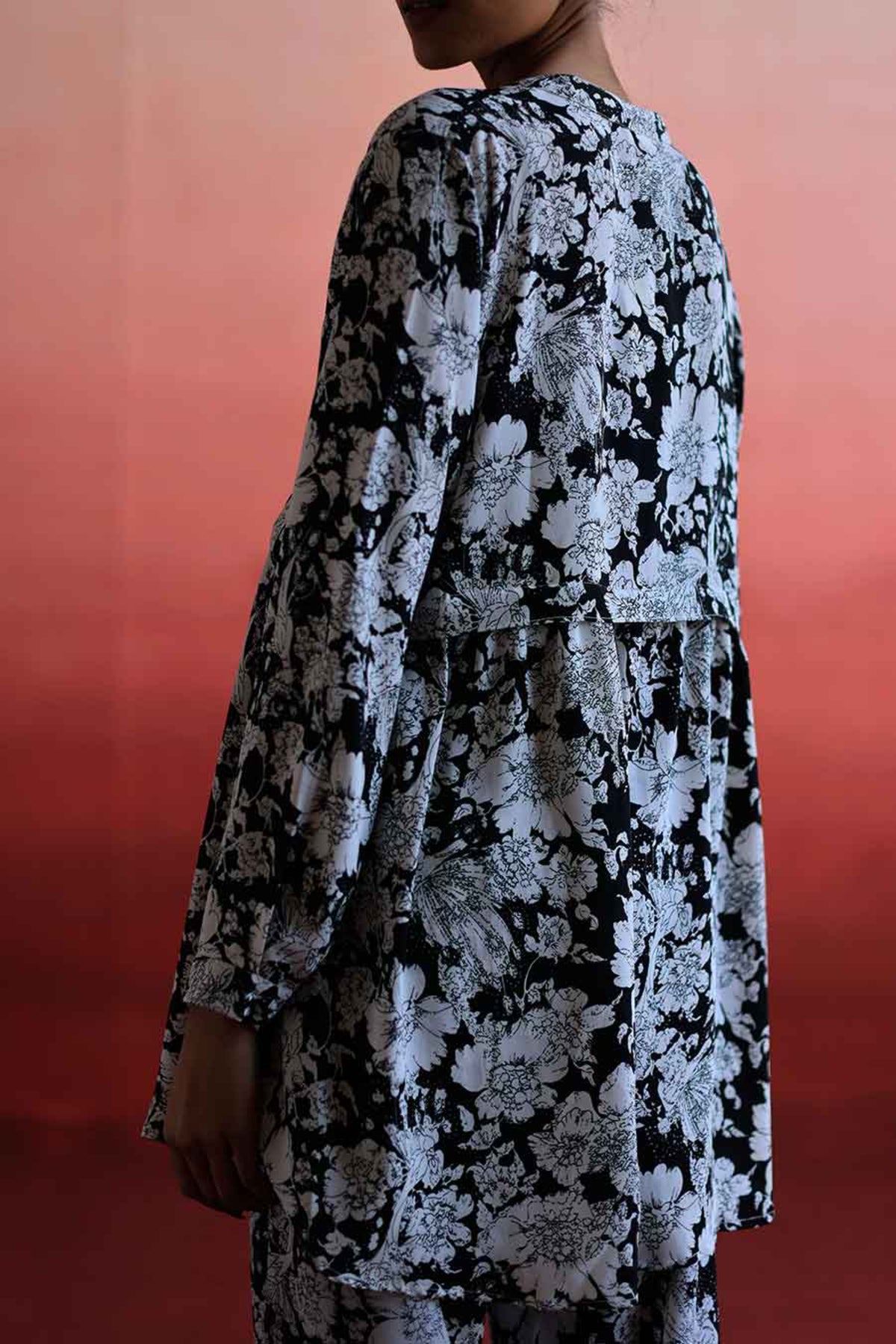 Qian Grid Shirt &amp; Pant Co-ord Set