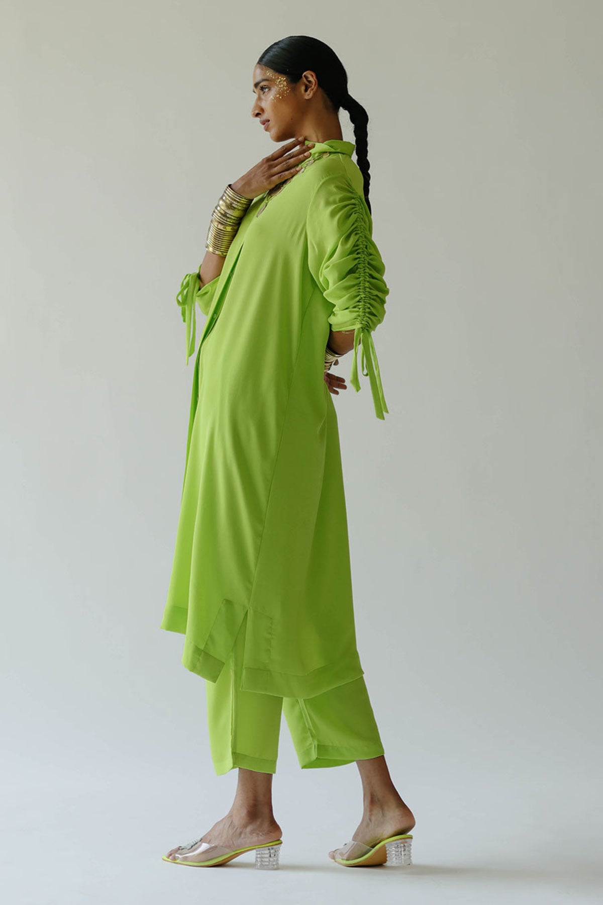 Amelia Green Kurta Set