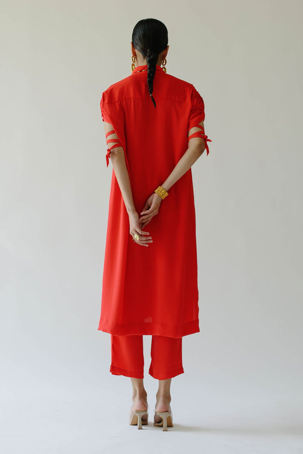 Amelia Red Kurta Set