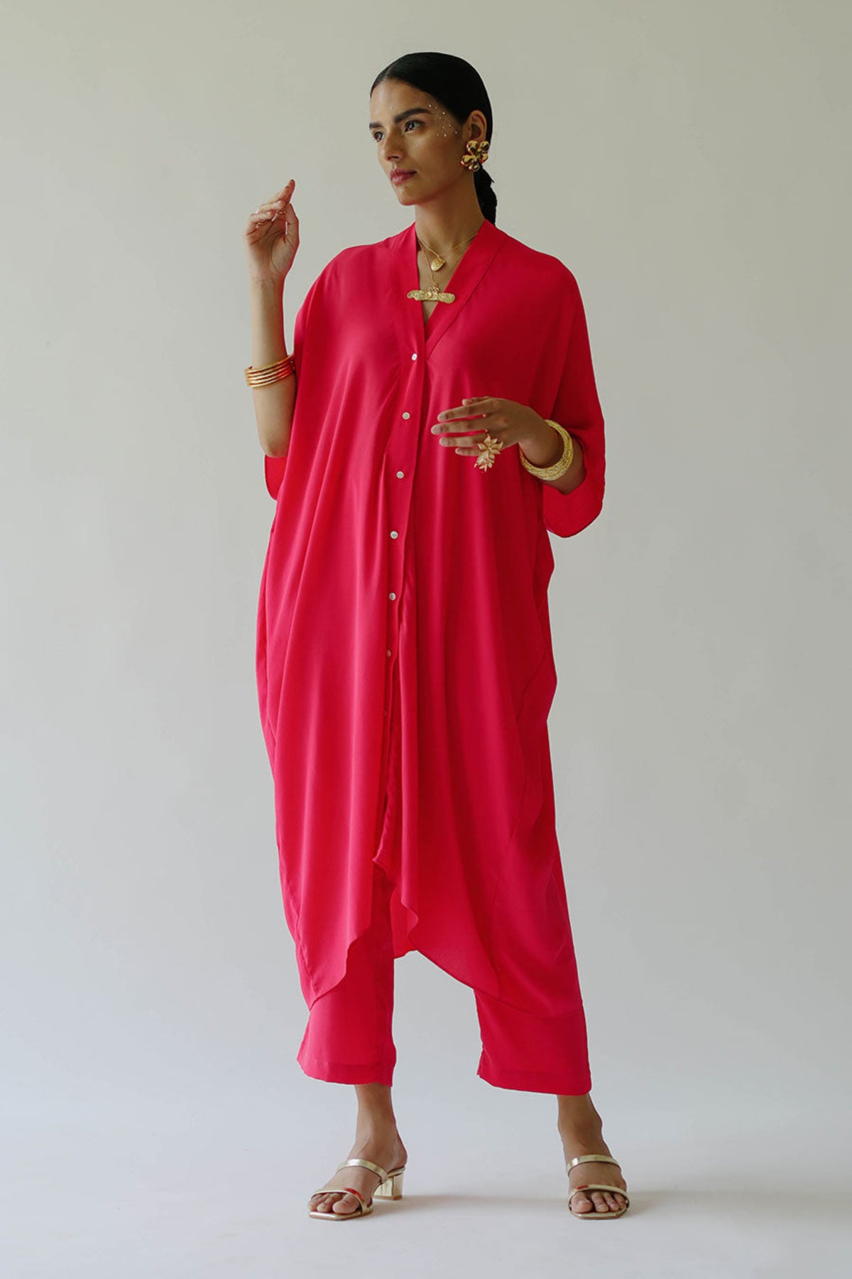 Luna Pink Kurta Set
