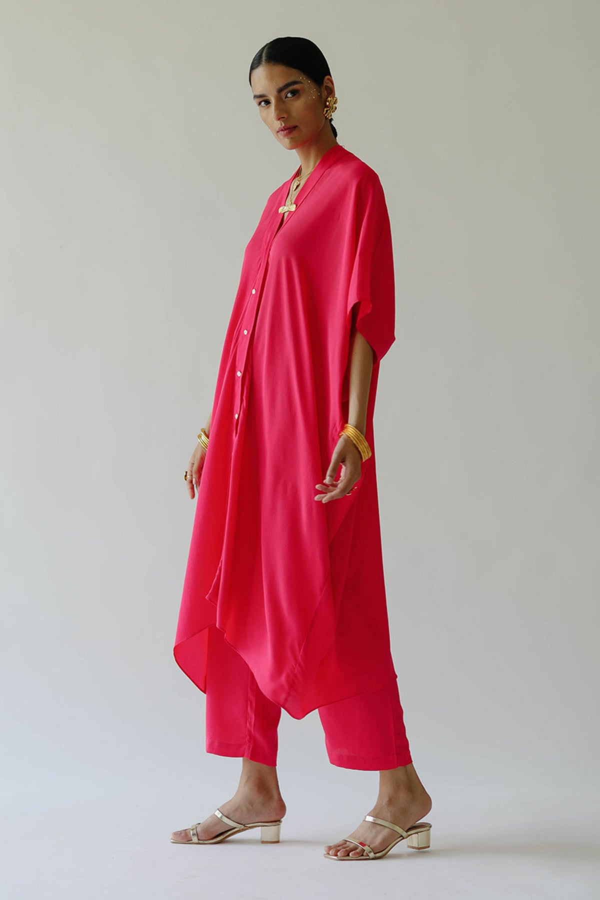Luna Pink Kurta Set