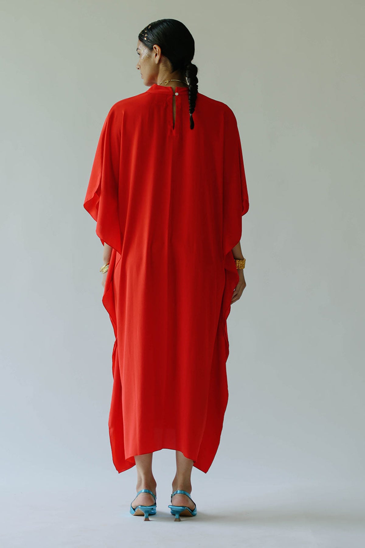 Mimi Red Kaftan Set