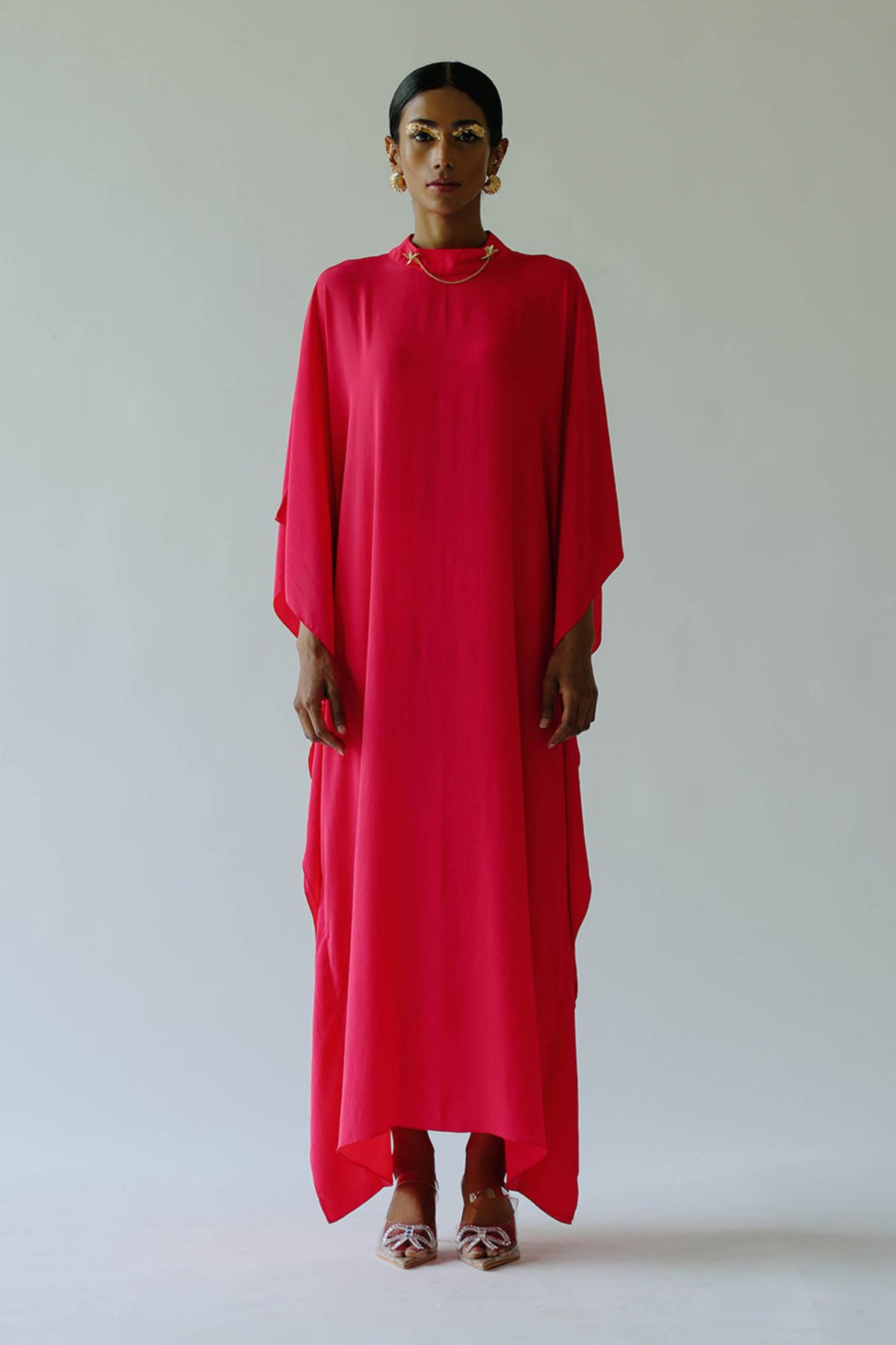 Mimi Pink Kaftan Set