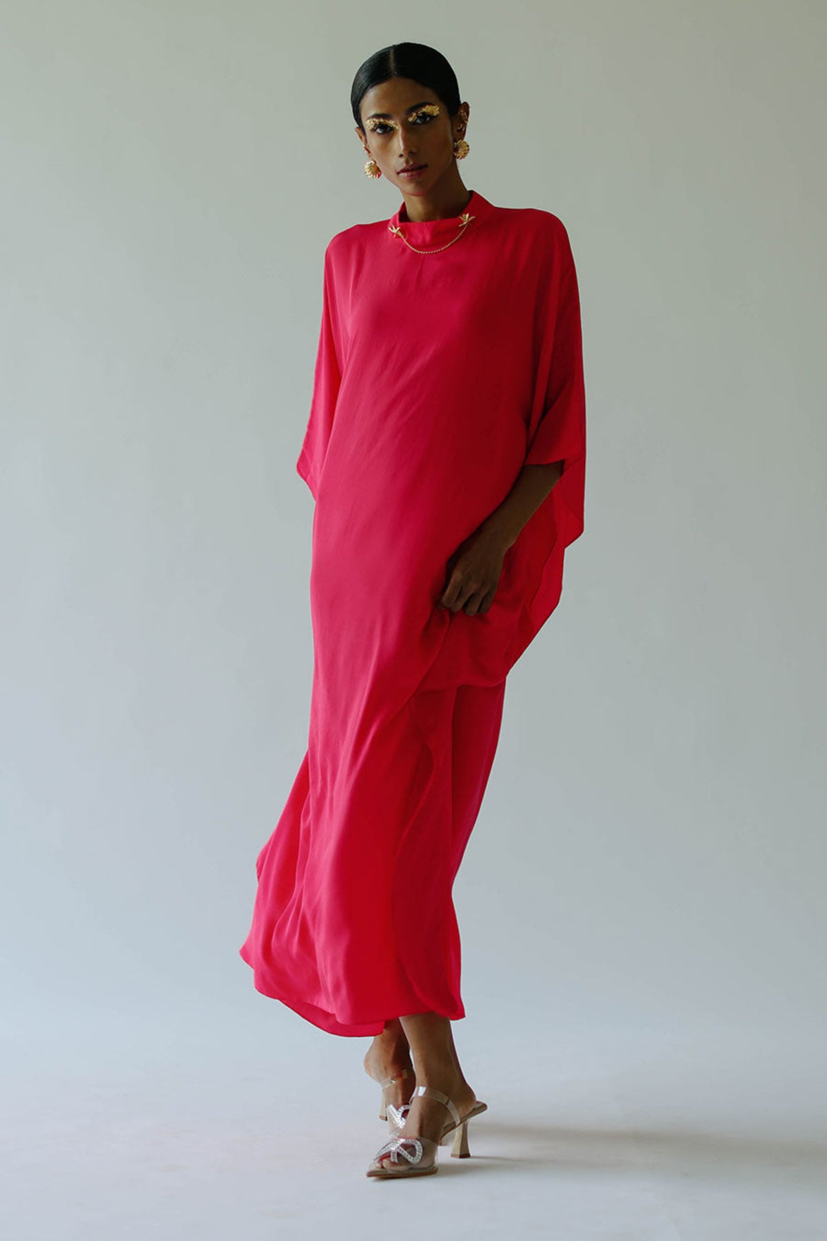 Mimi Pink Kaftan Set