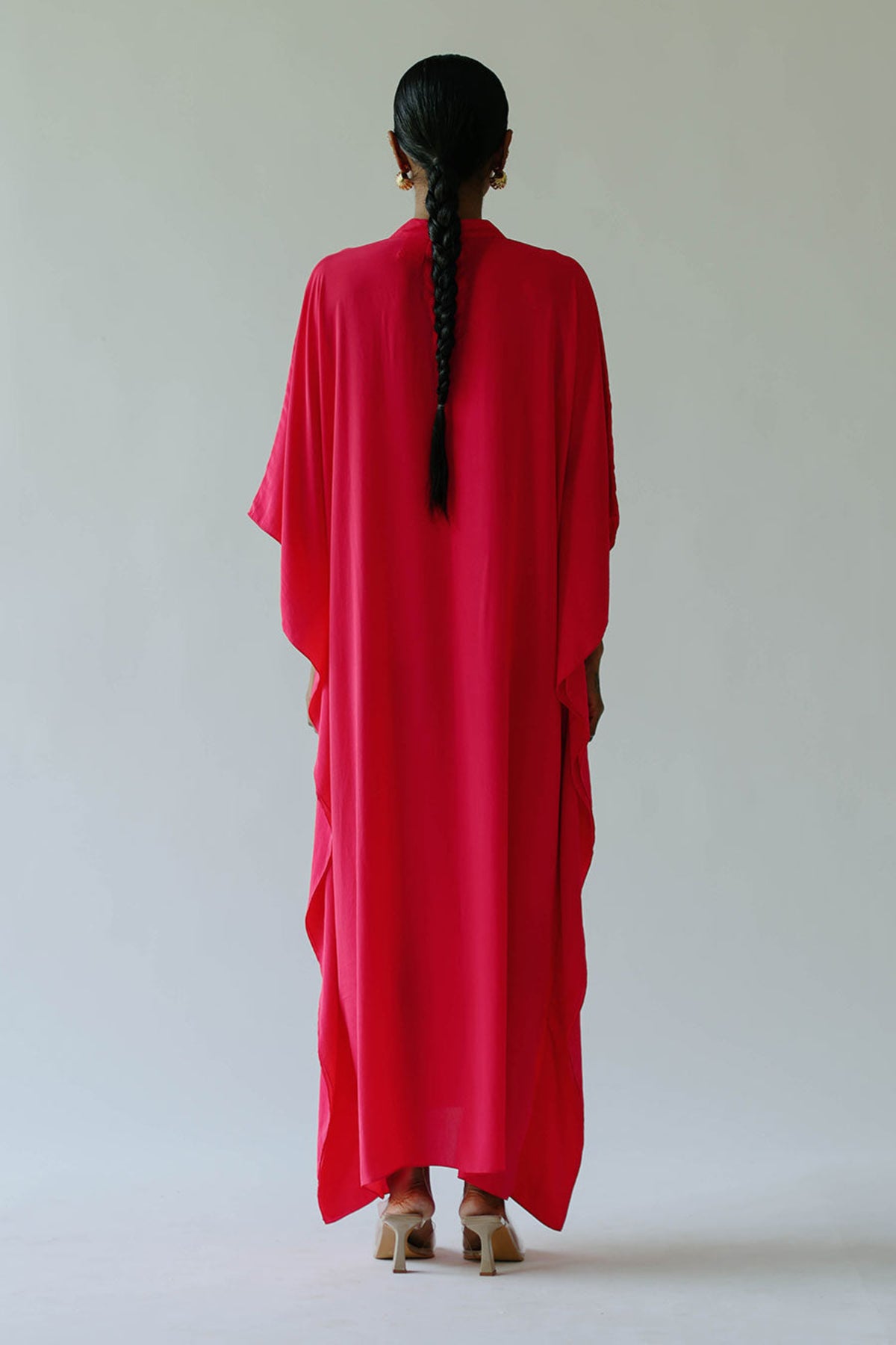 Mimi Pink Kaftan Set