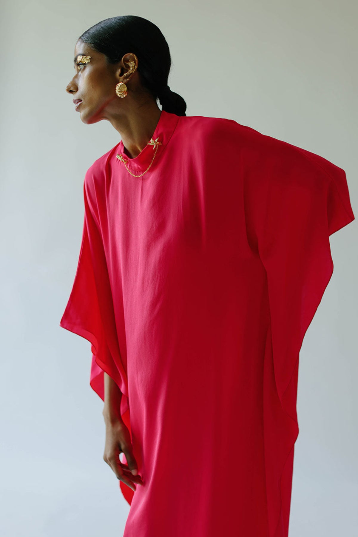Mimi Pink Kaftan Set