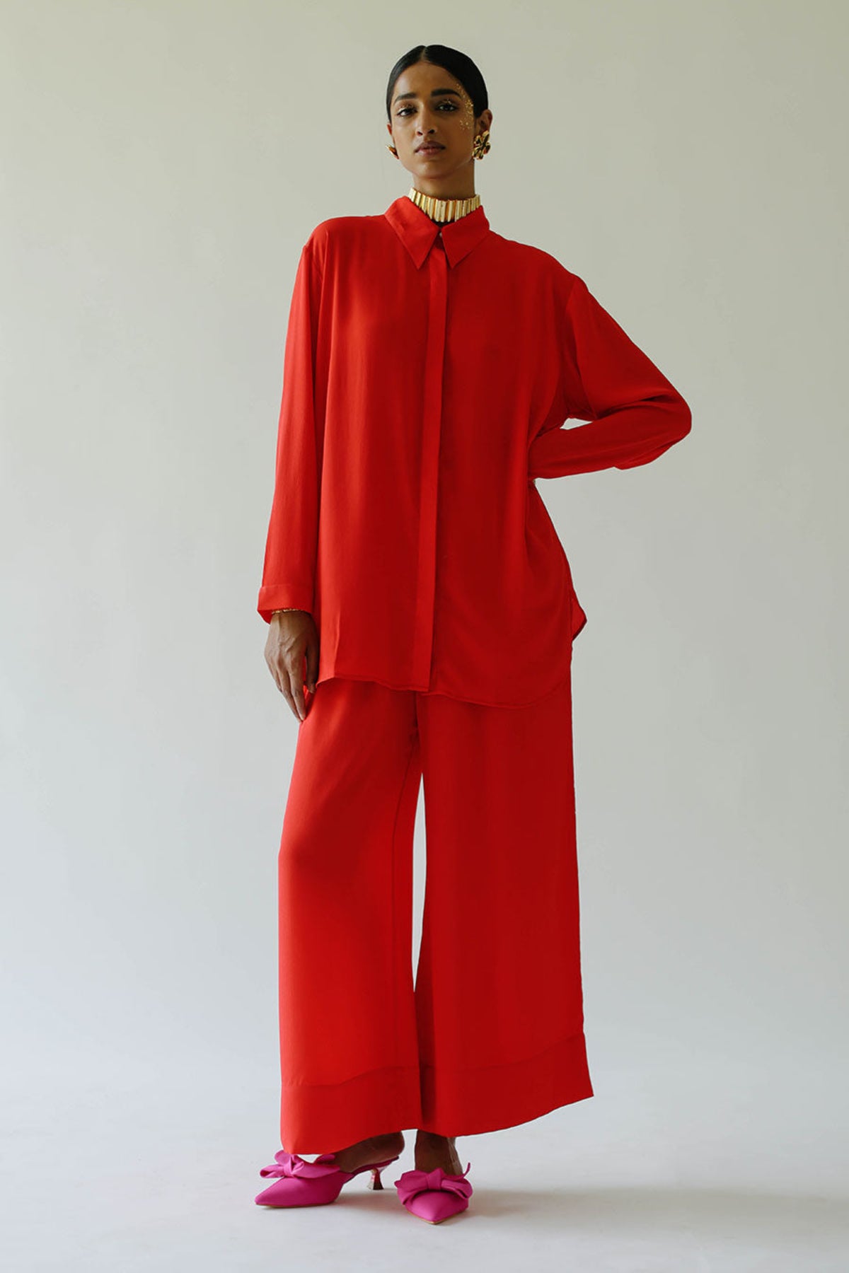 Naomi Red Co-ord Set