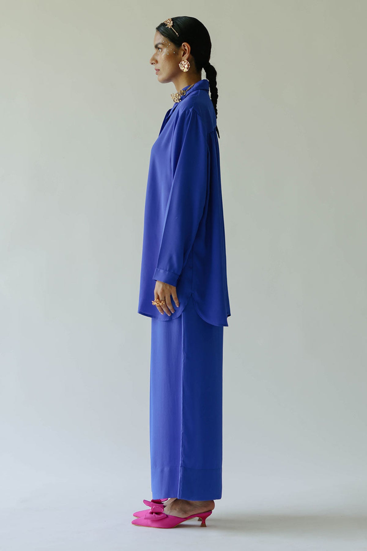 Naomi Blue Co-ord Set
