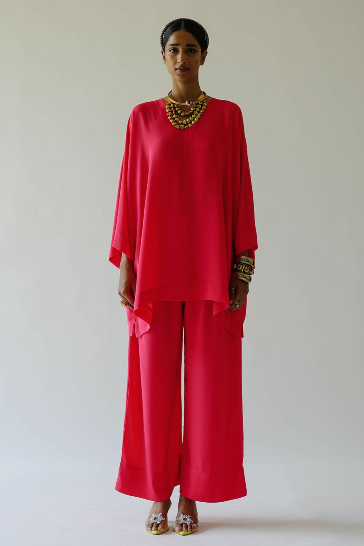 Zoey Pink Tunic Set