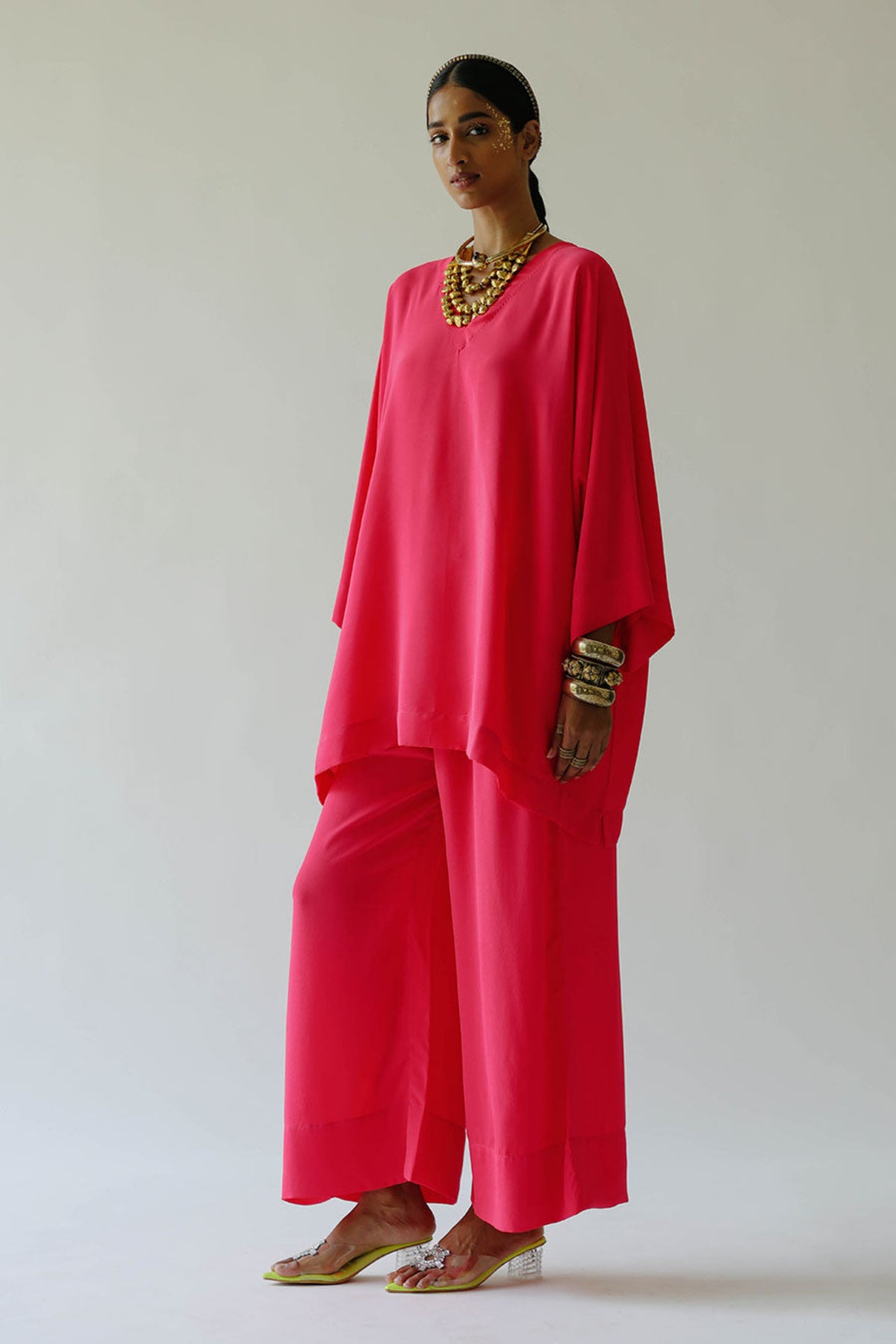 Zoey Pink Tunic Set