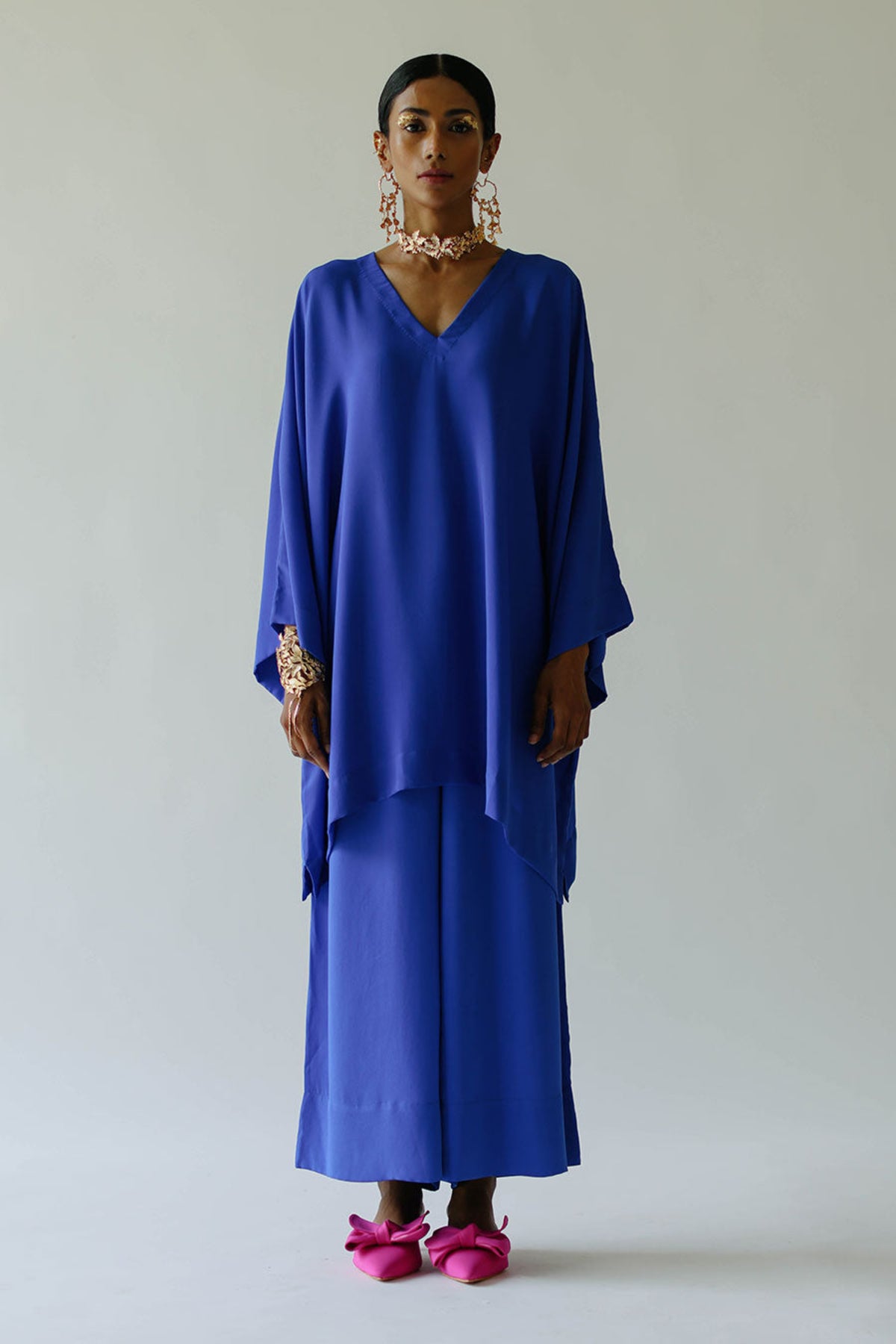 Zoey Blue Tunic Set
