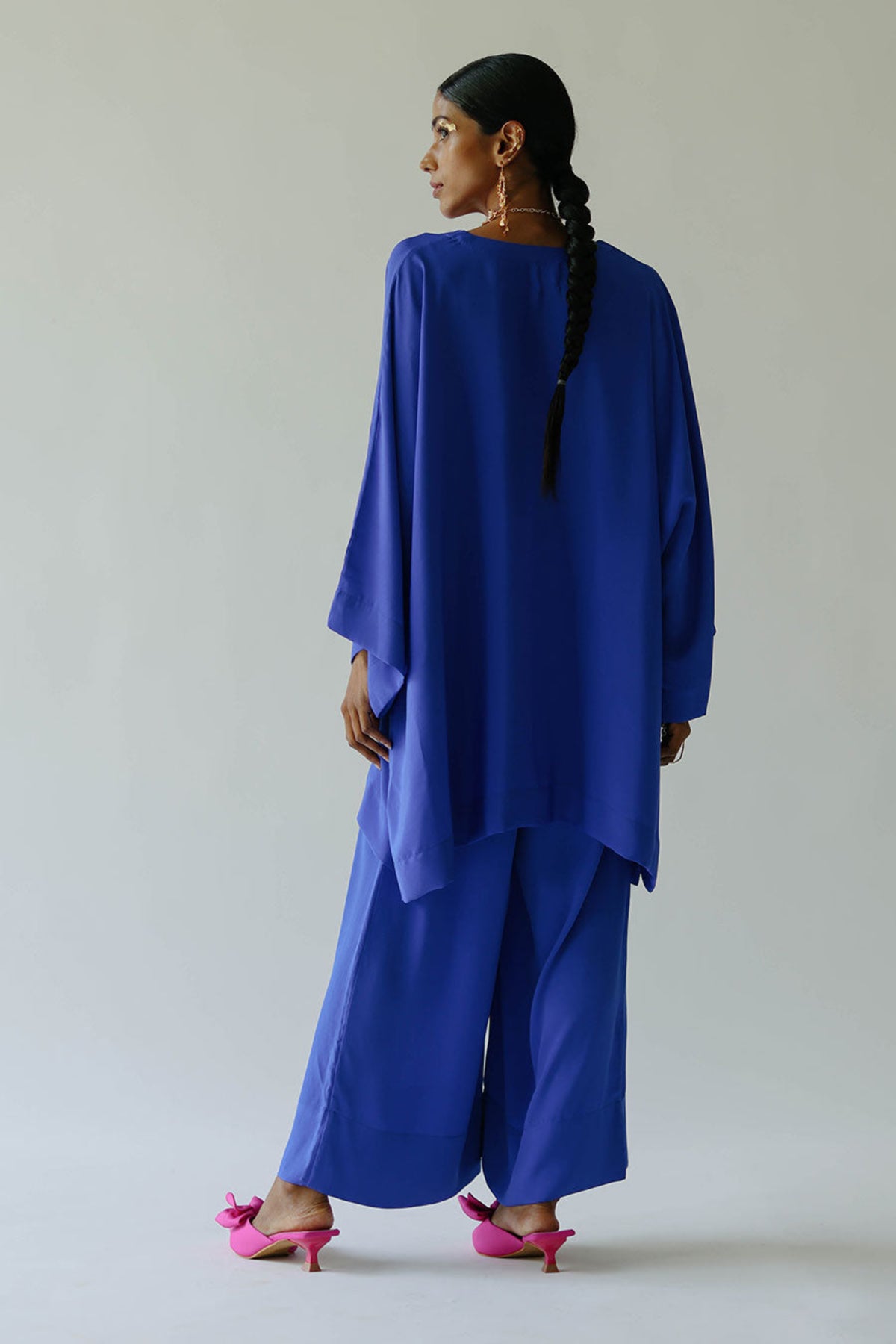 Zoey Blue Tunic Set