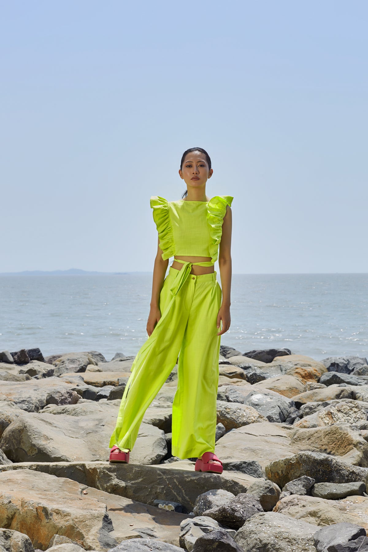 Neon Overlap Co-ord Set
