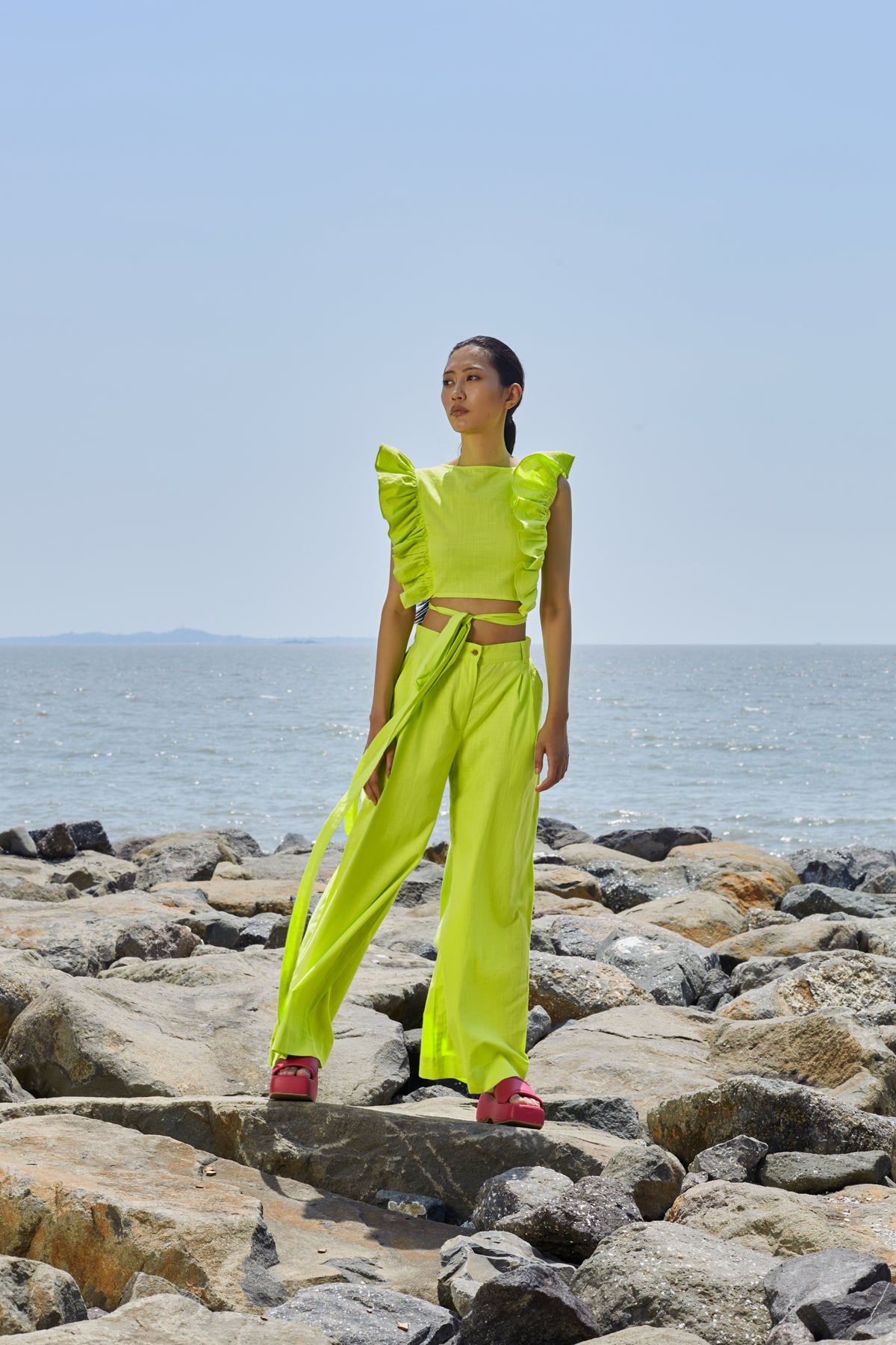 Neon Overlap Co-ord Set