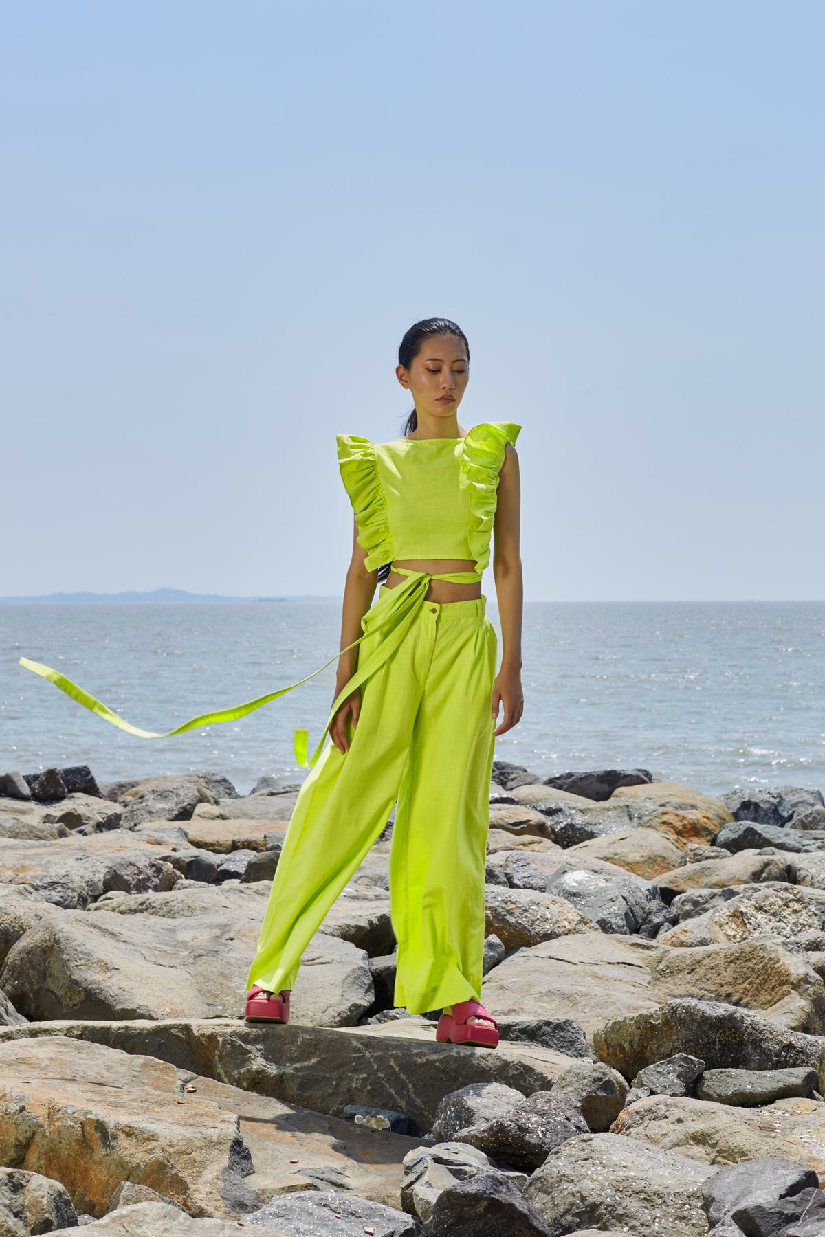 Neon Overlap Co-ord Set