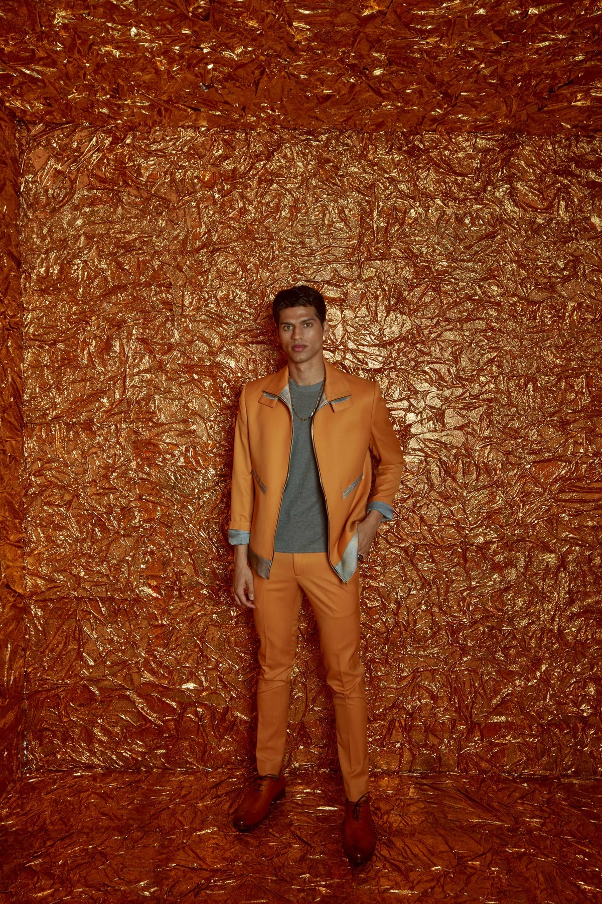 Mustard Suiting Jacket