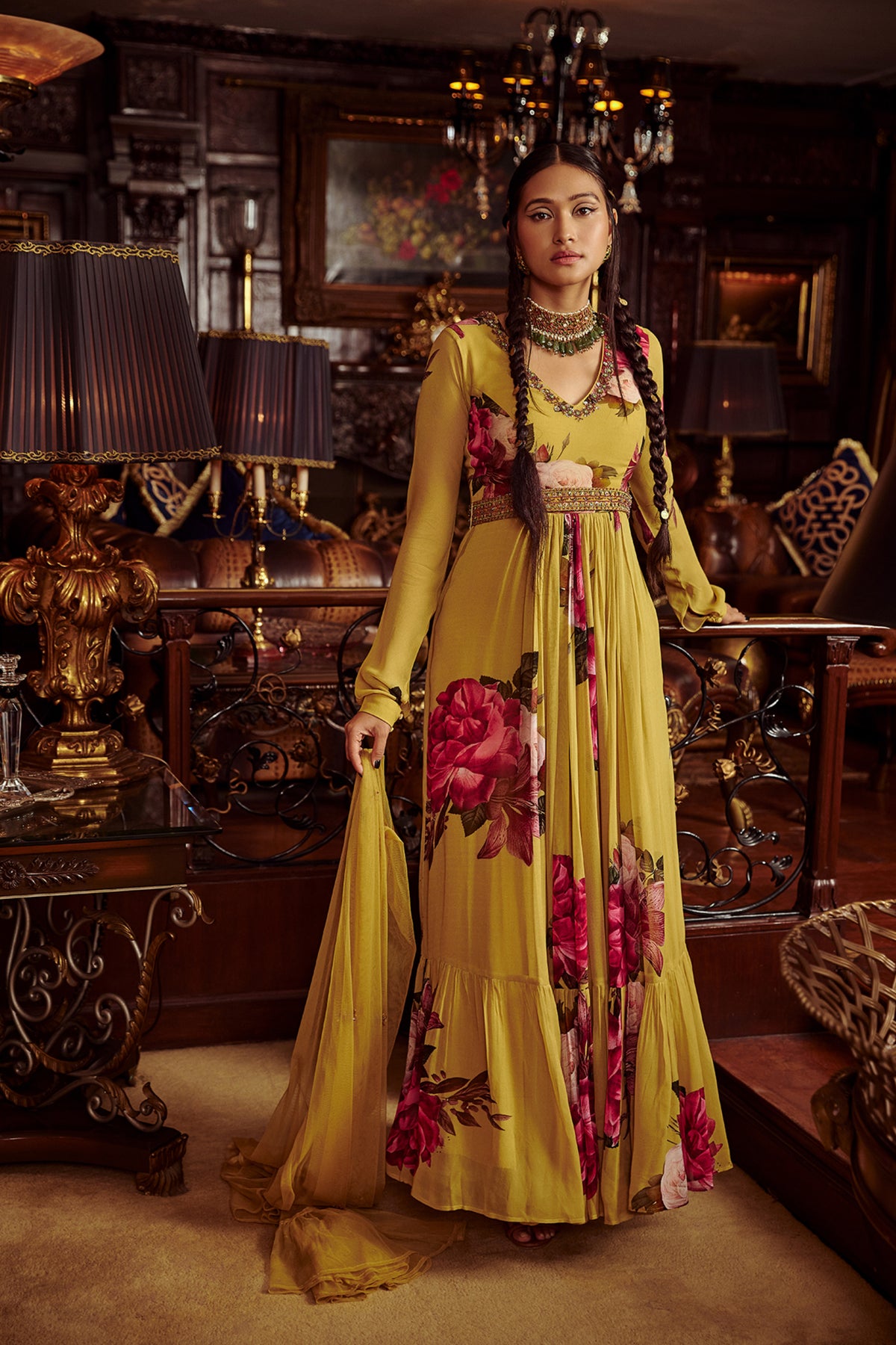 Nadira anarkali set