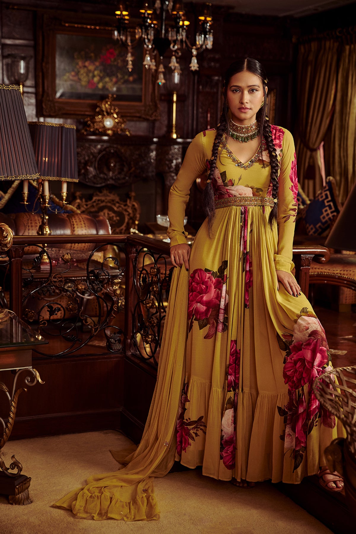 Nadira anarkali set