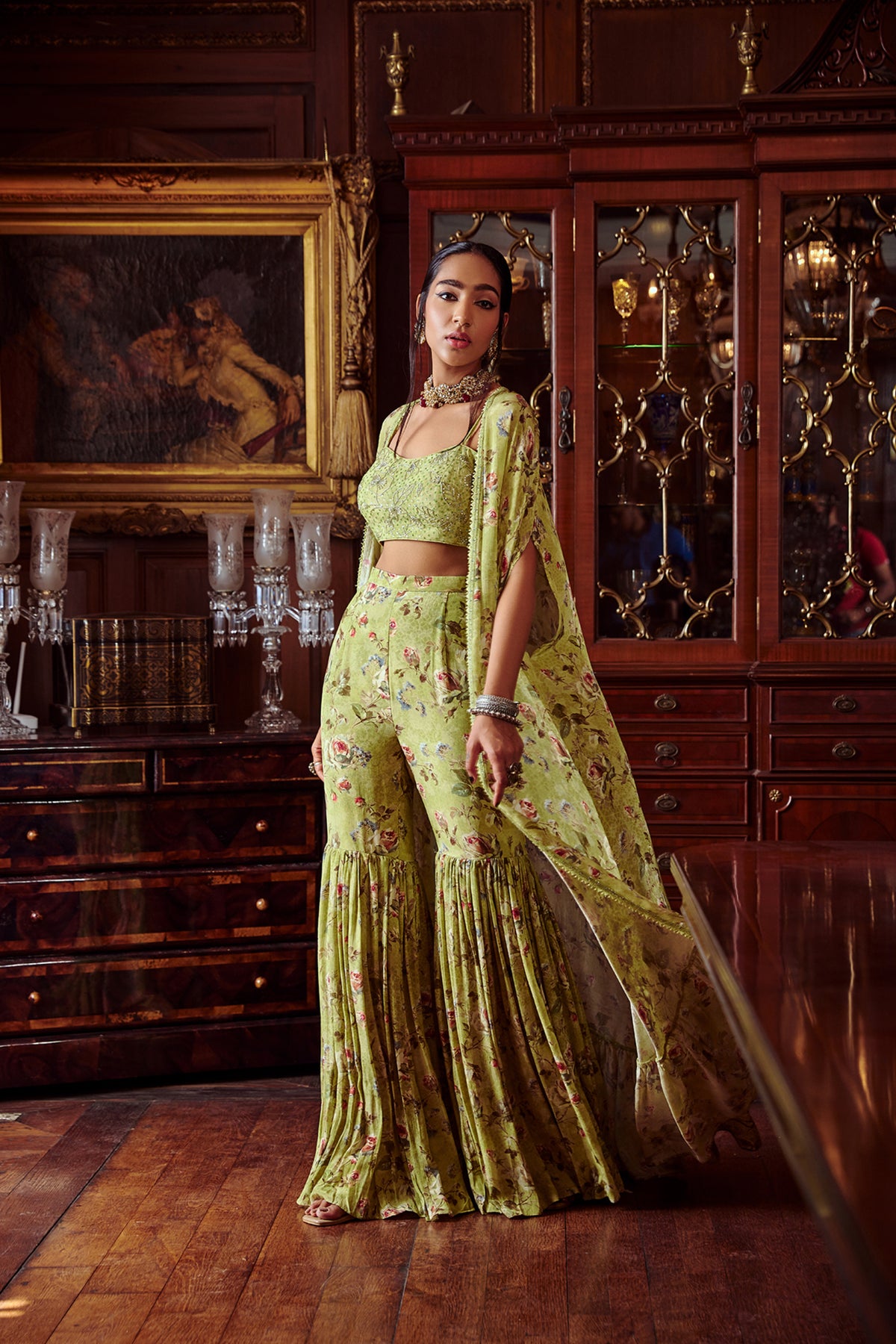 Reyhana gharara set