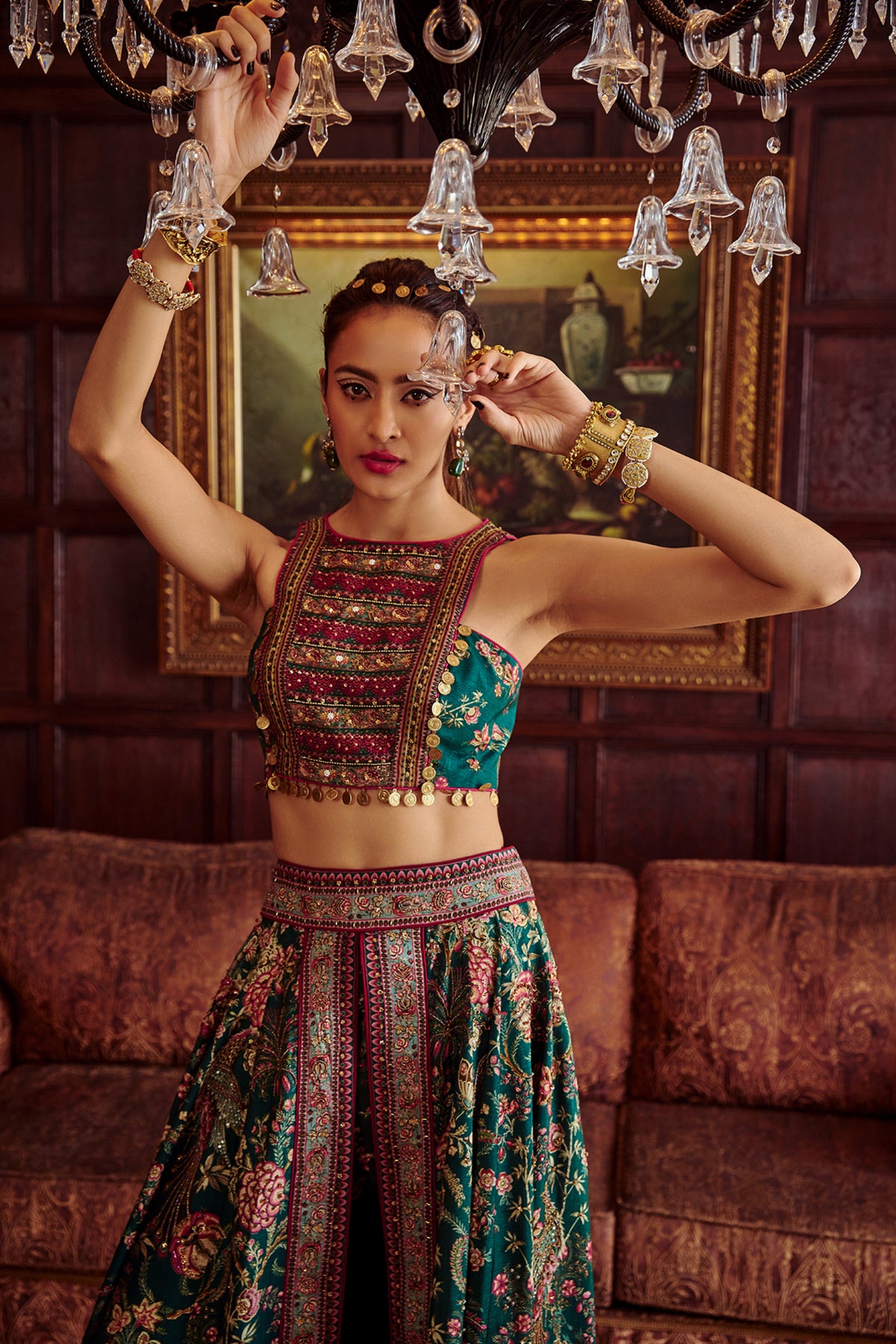 Scarlett lehenga set
