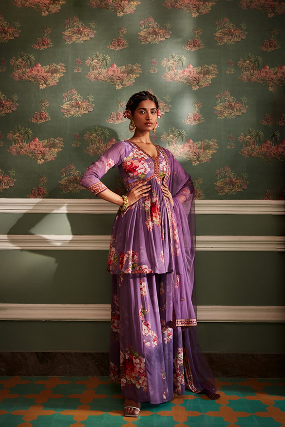 Kiara Gharara Set