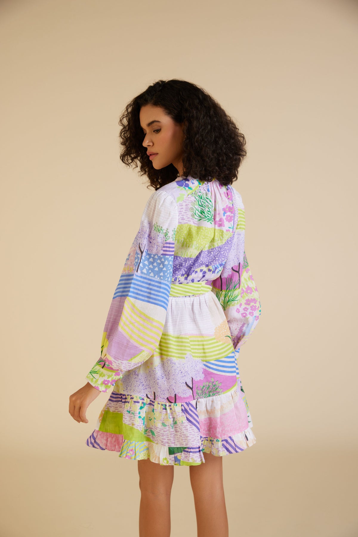 Lyric Tiered Mini Dress