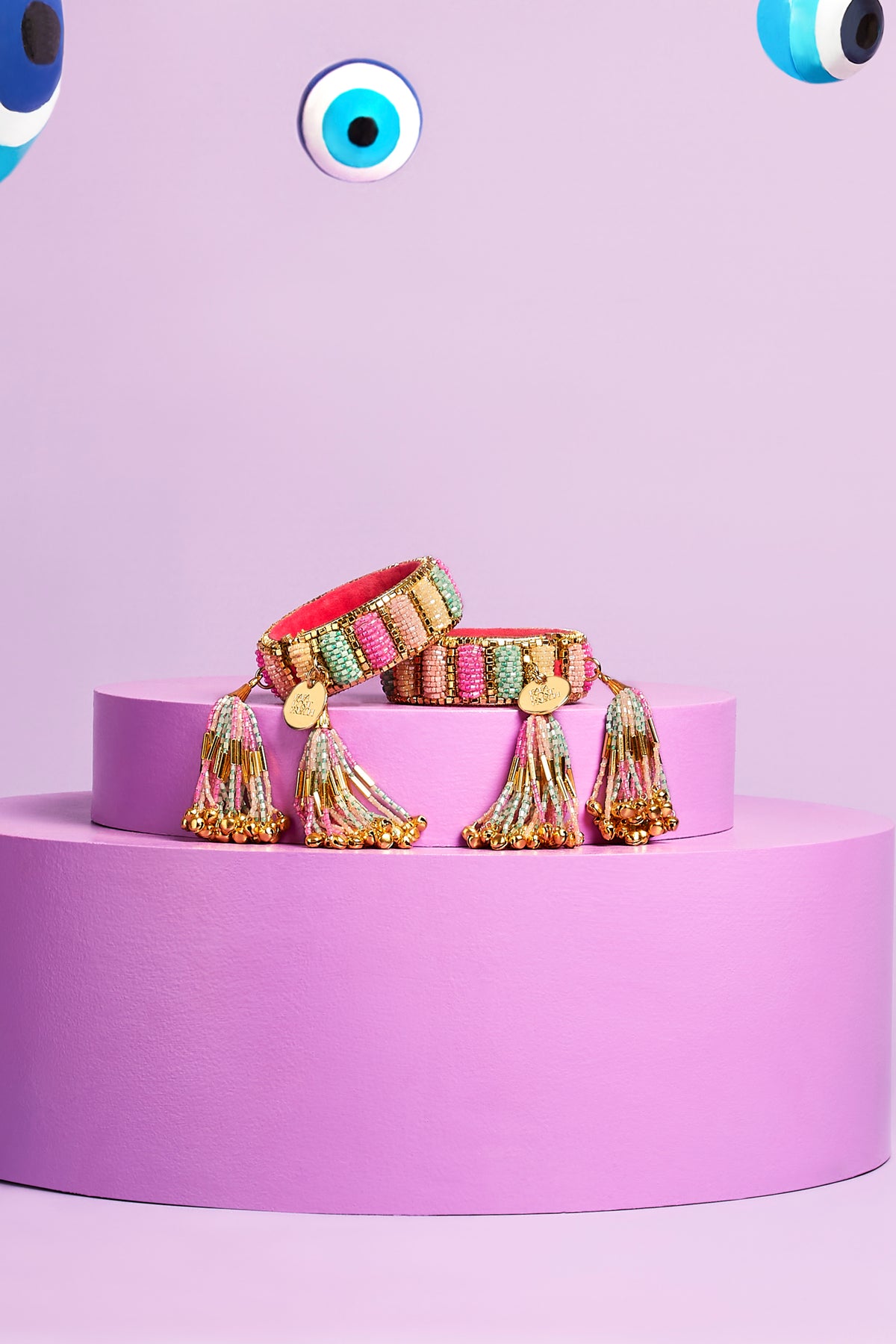 Eye Candy Yellow Bangle