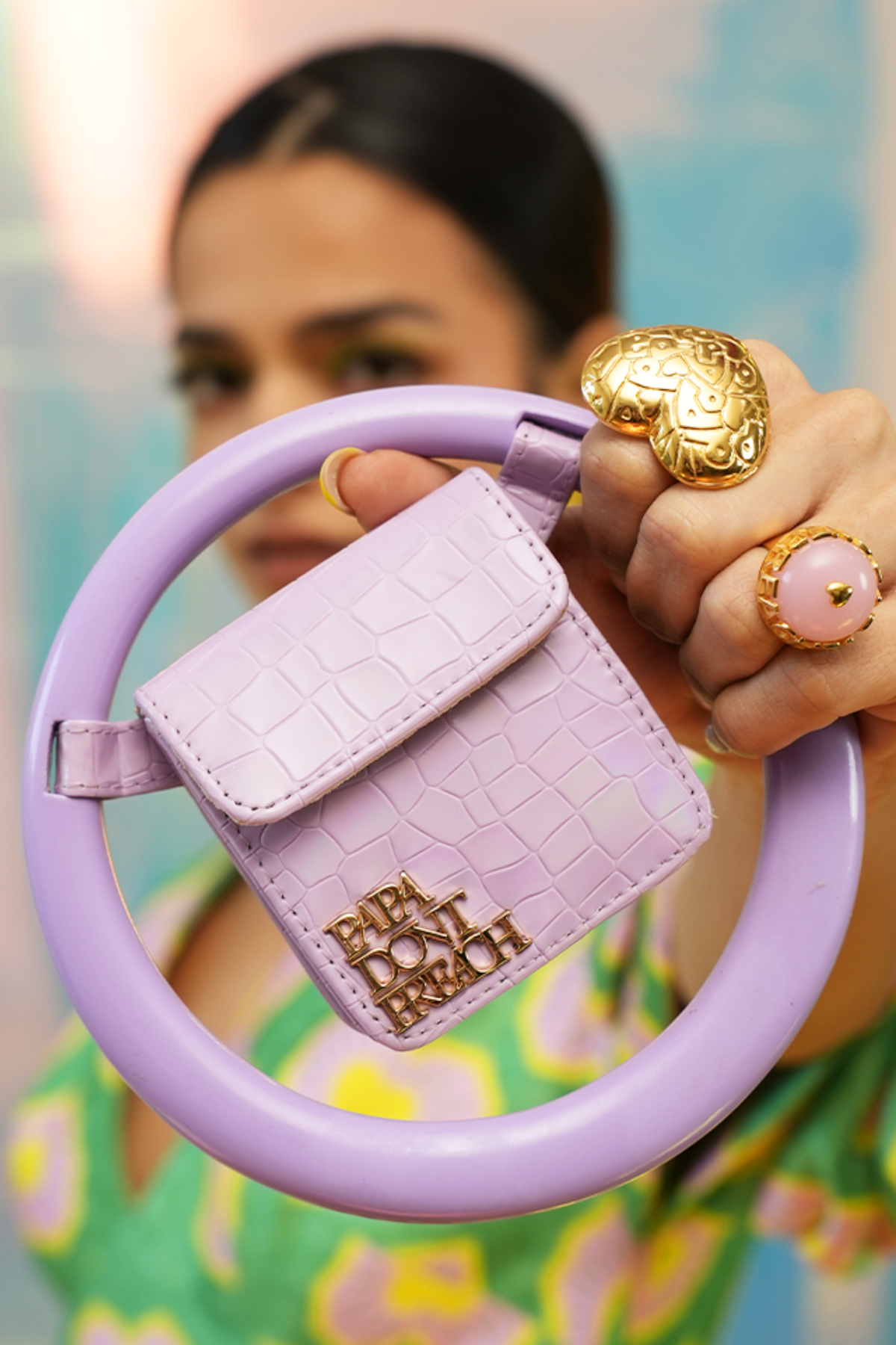 Lavender Spidey Bag