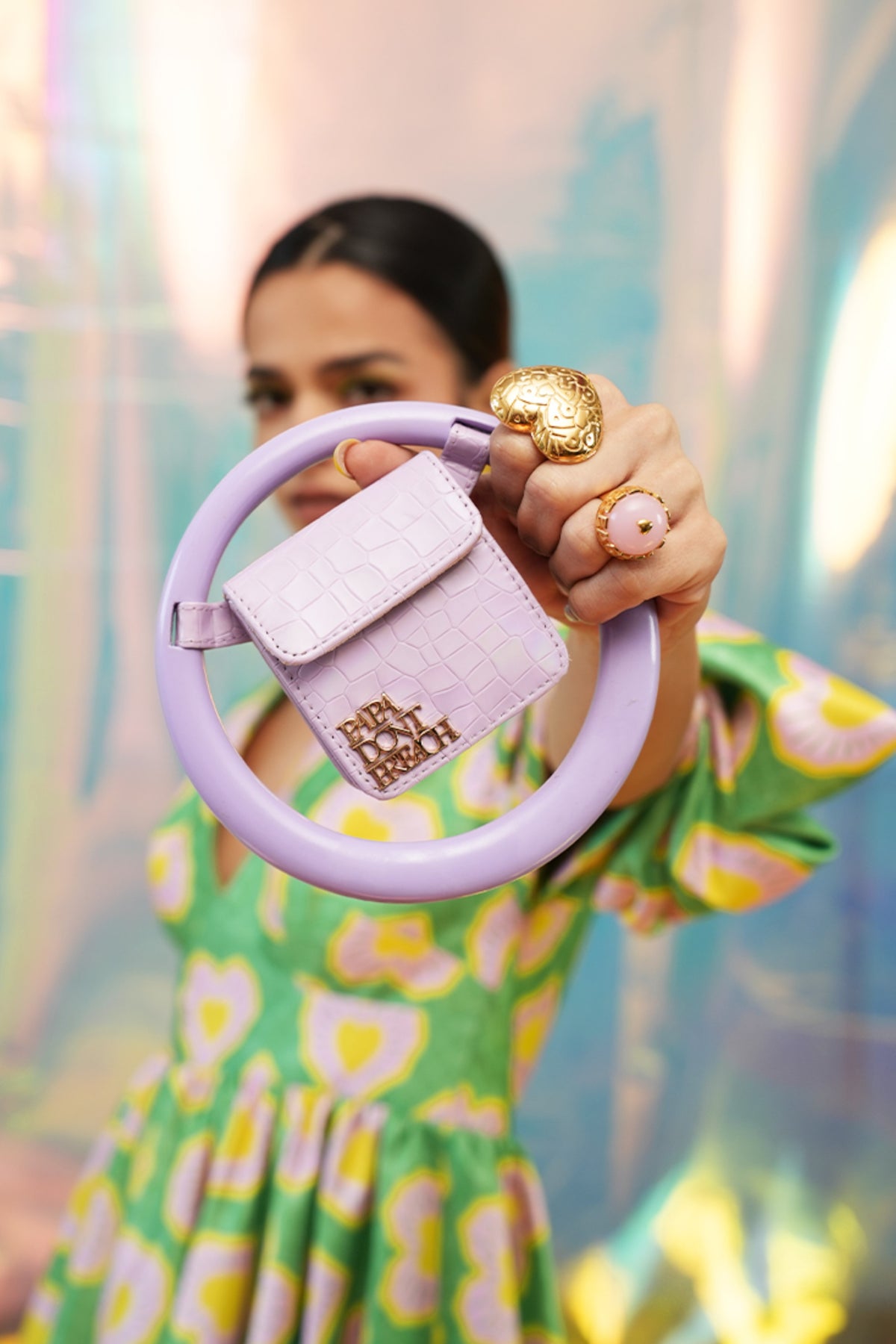 Lavender Spidey Bag