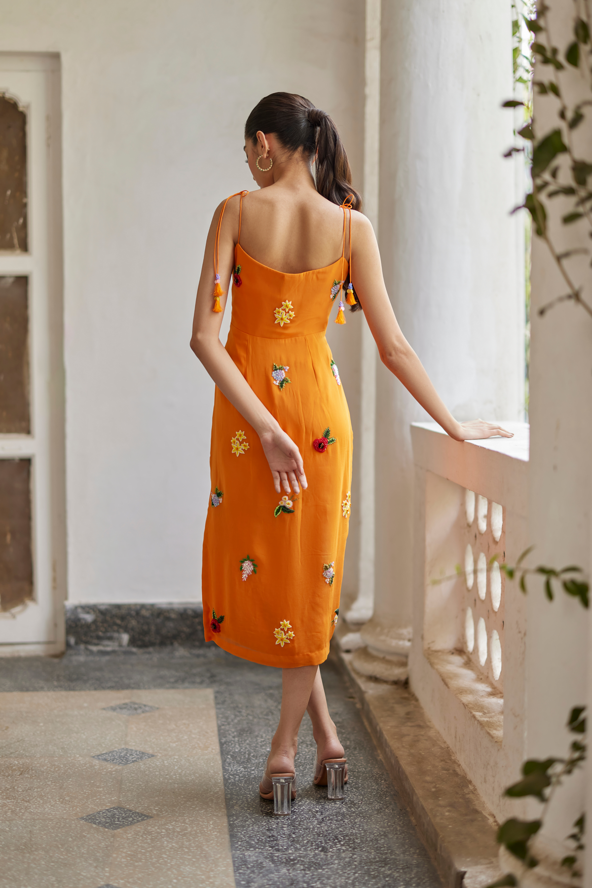 Orange Sunshine Straight Dress