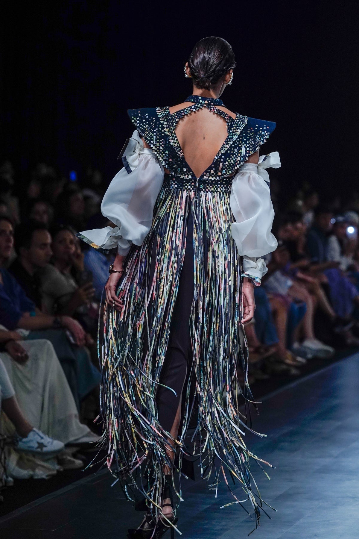 The staccato fringed samurai bodice set