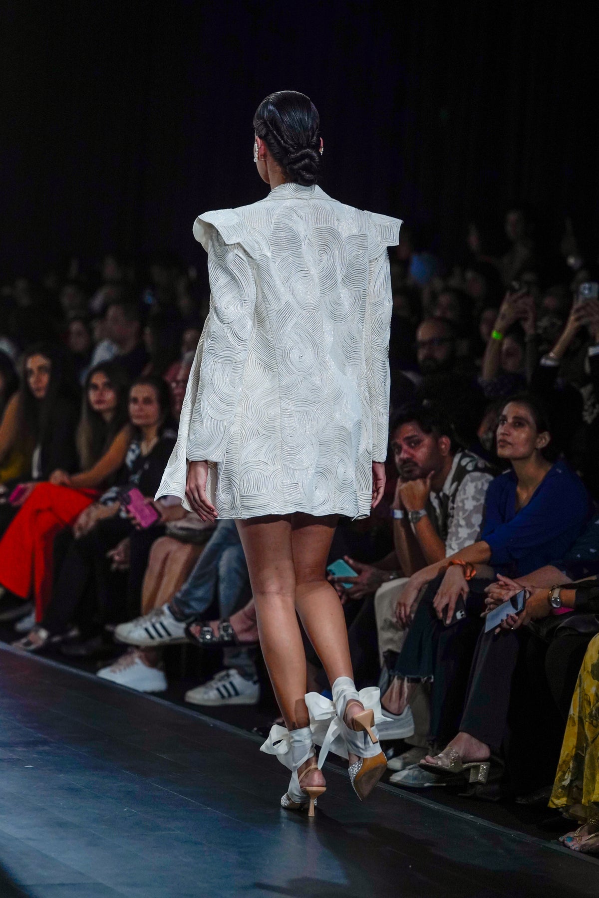 The swirling sea accordion jacket