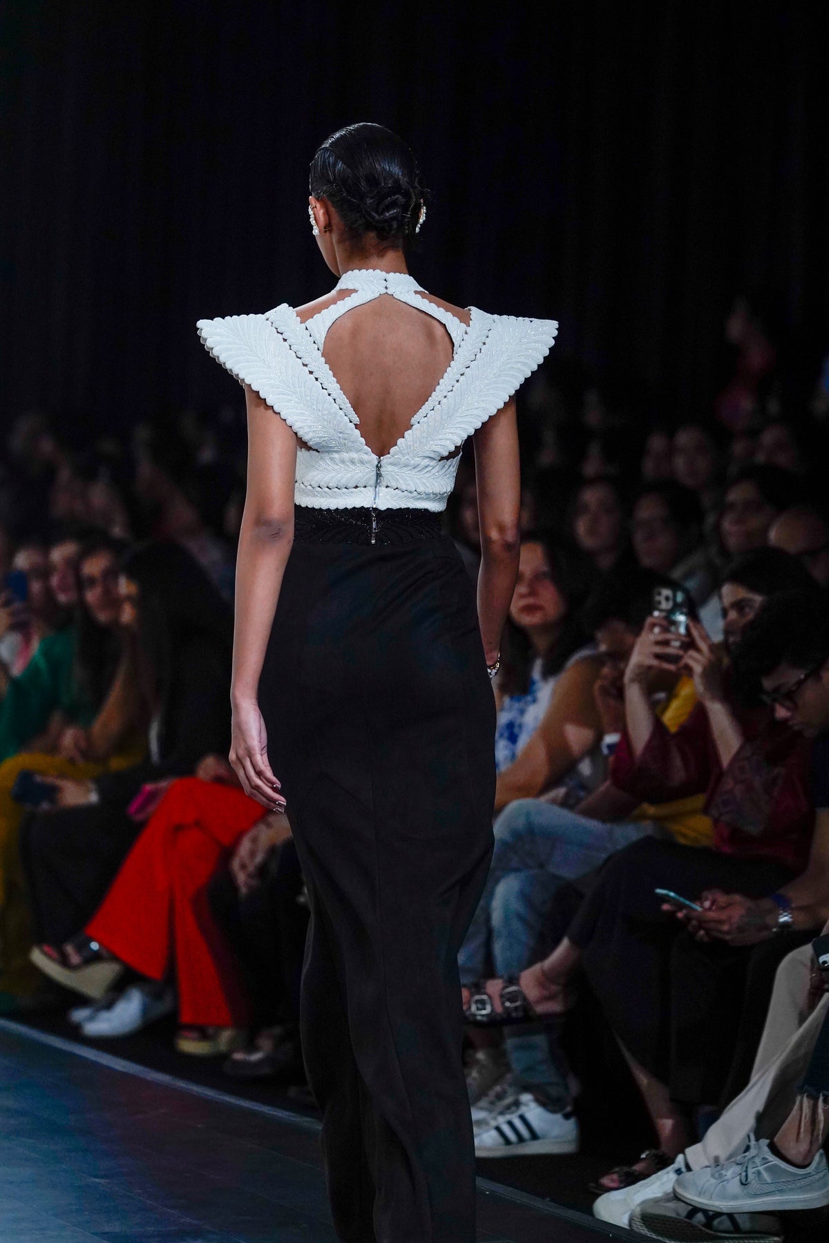 The warrior goddess criss-cross harness bodice ensemble