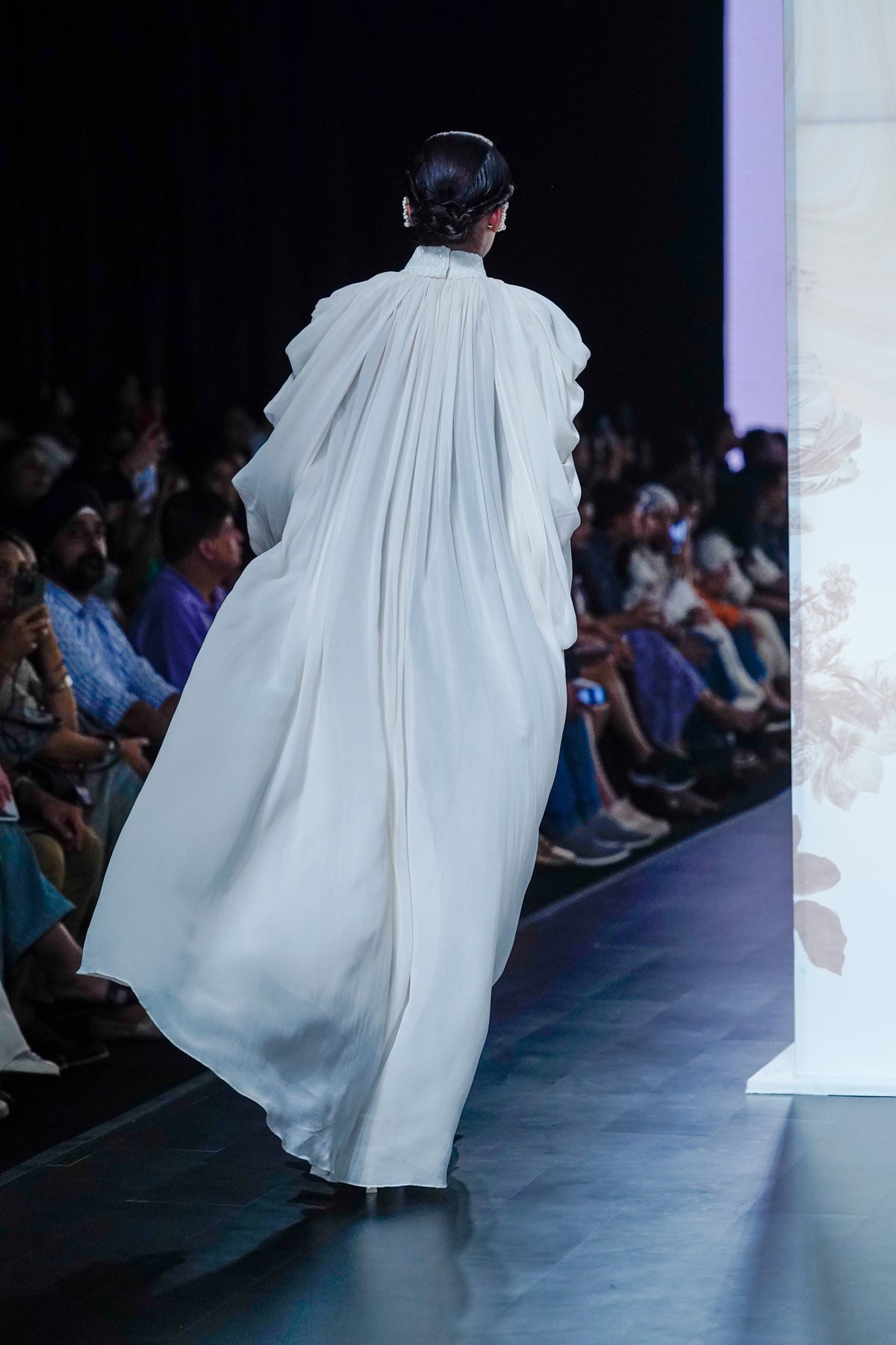 The ivory cascade cape