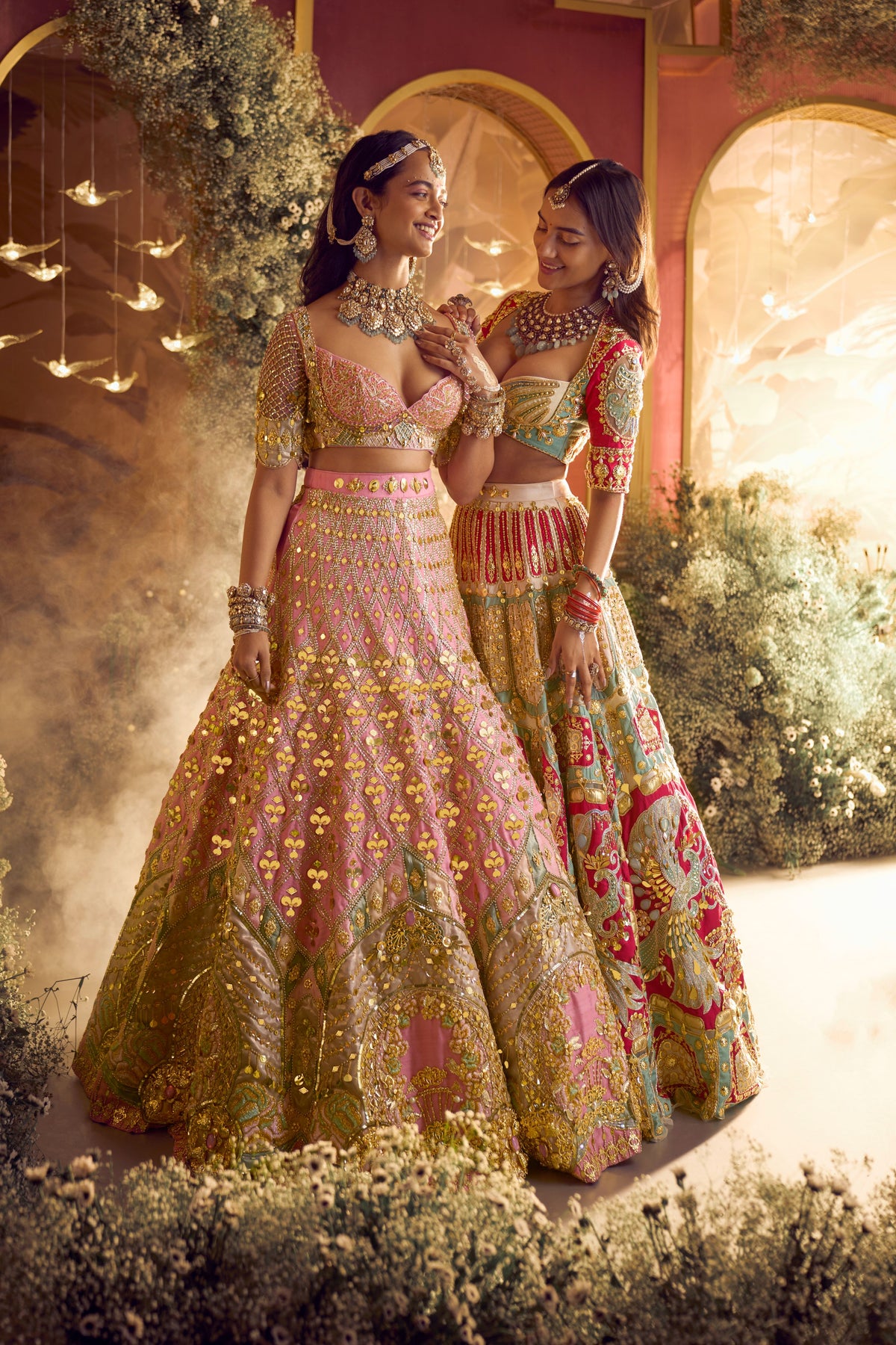 Alice - Baby Pink Lehenga Set